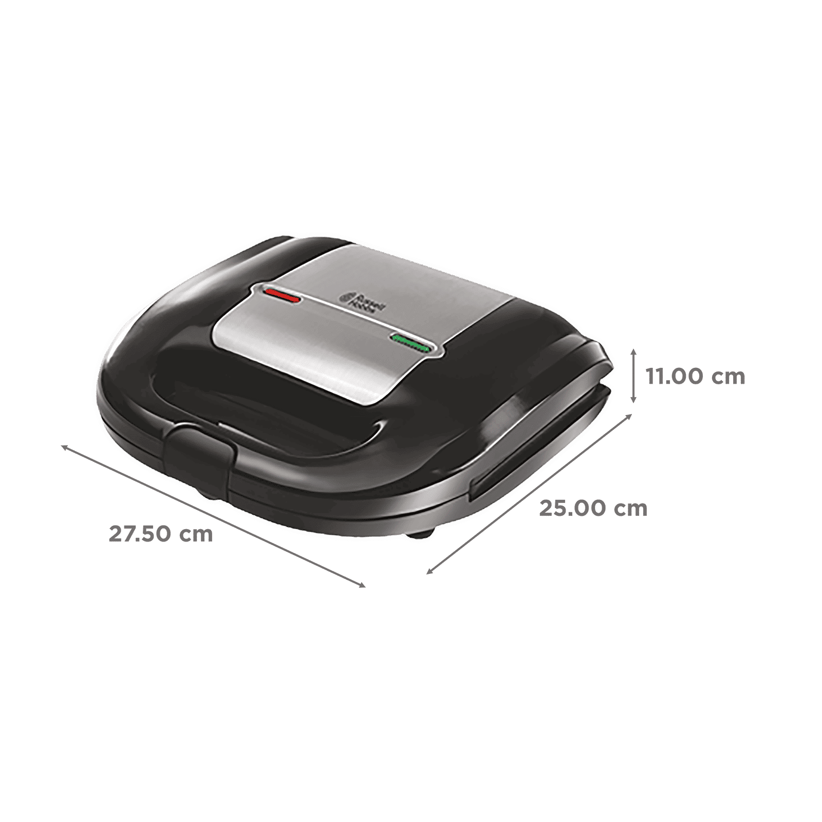 Russell Hobbs RST750GR 750W 2 Slice Sandwich Maker with Thermostat Control (Black) Russell Hobbs RST750GR 750W 2 Slice Sandwich Maker with Thermostat Control (Black)_2