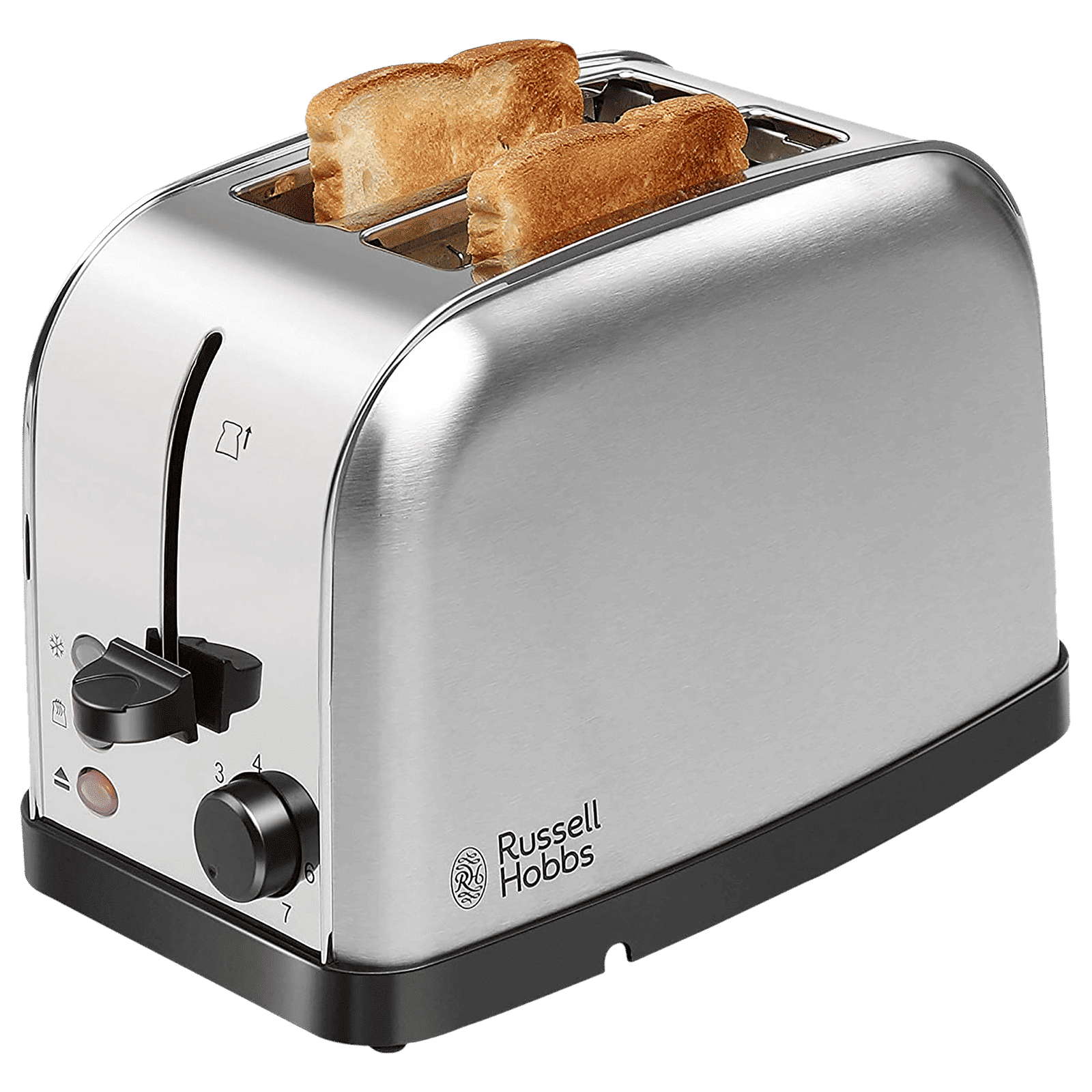Russell Hobbs Futura 850W 2 Slice Pop-Up Toaster with Removable Crumb Tray (Silver) Russell Hobbs Futura 850W 2 Slice Pop-Up Toaster with Removable Crumb Tray (Silver)_1