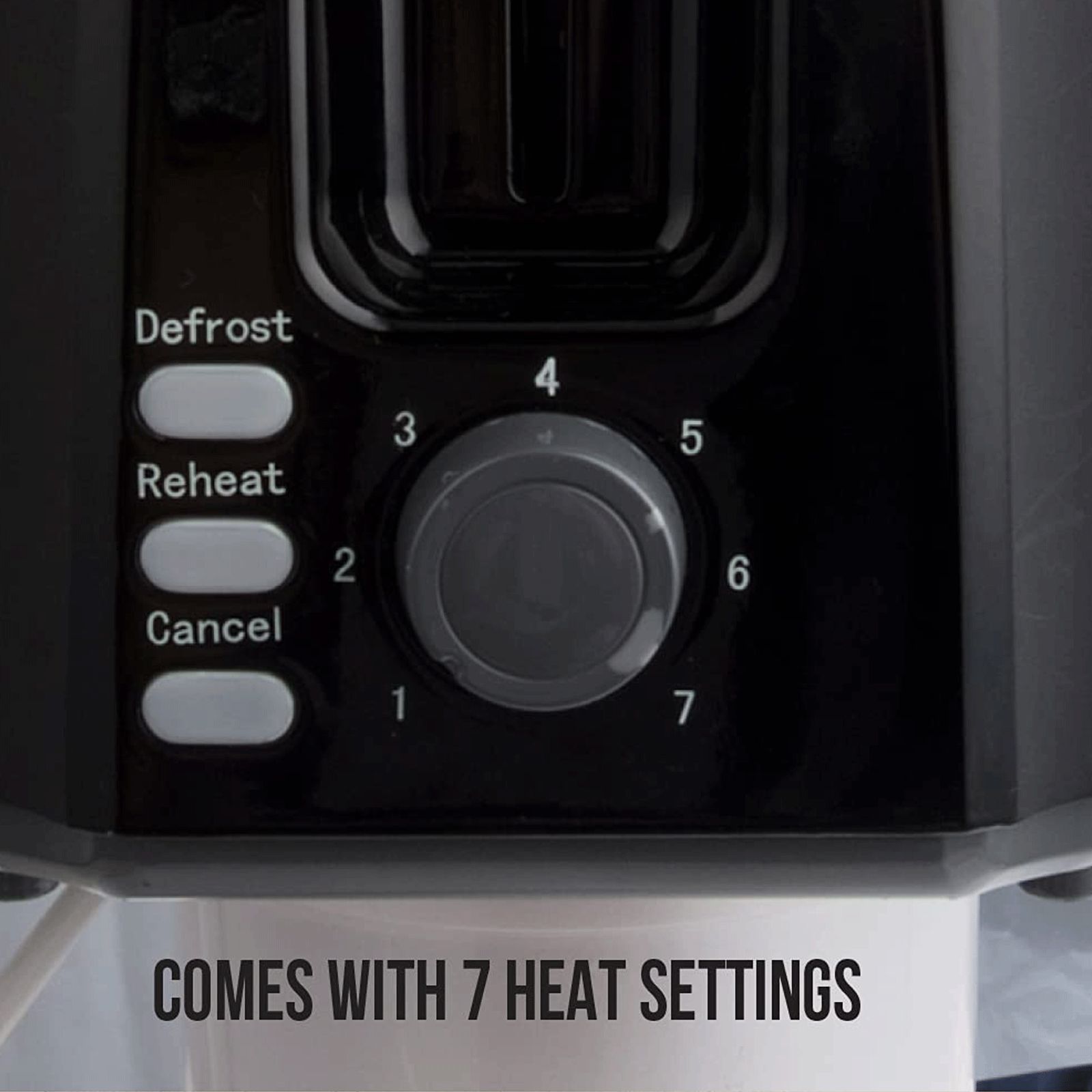 HAVELLS Crisp Plus 750 Watts 2 Slice Pop-up Toaster with Electronic Variable Browning(Black)_5