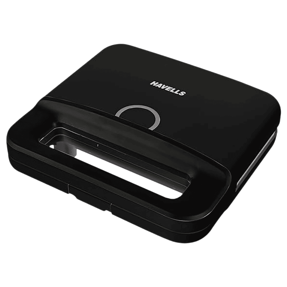 HAVELLS Perfect Fill Plus 800 Watts 2 Slice Sandwich Maker (Non-Stick Grill Plates, Black)_4