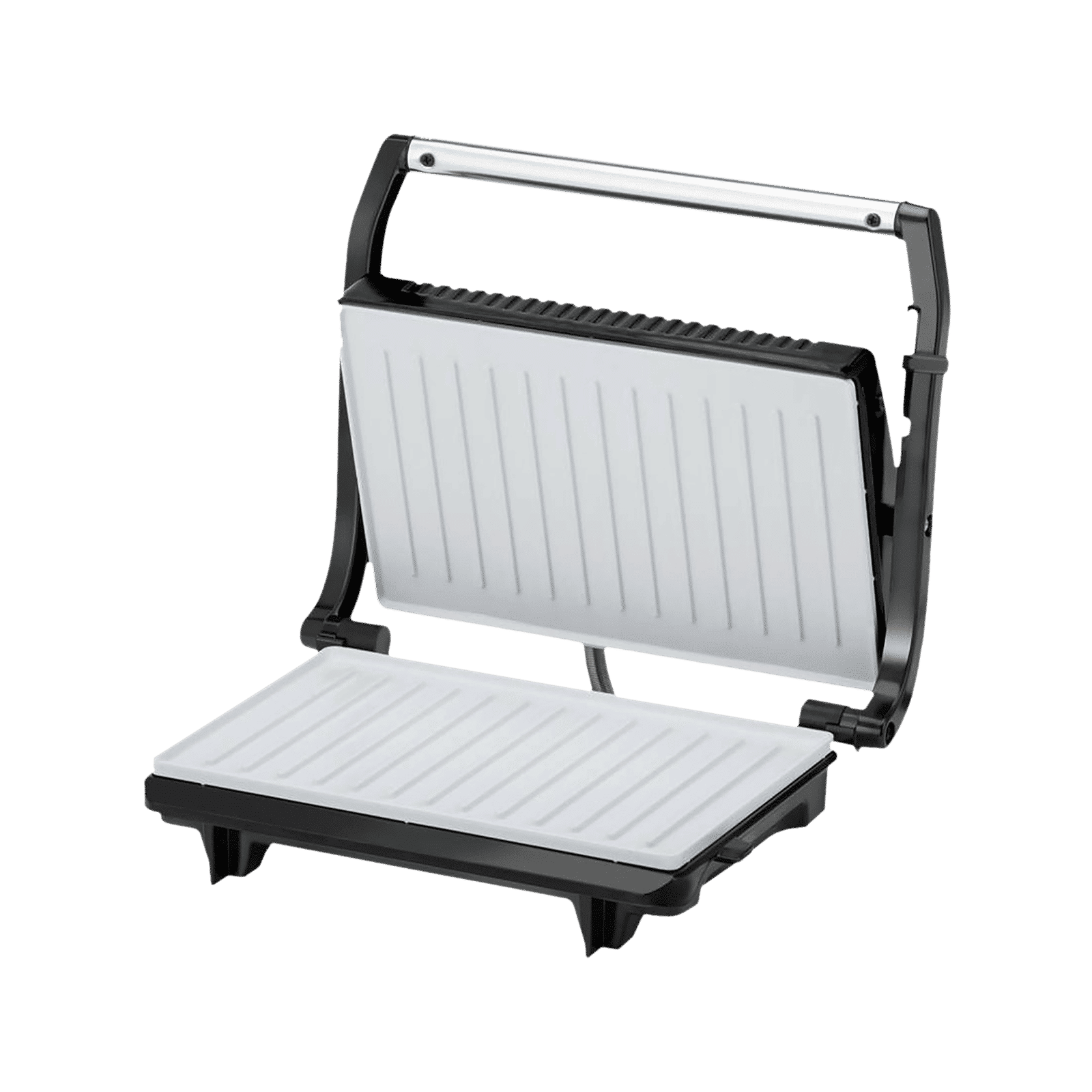 KENT 700W 2 Slice Sandwich Maker with Automatic Temperature Cut Off (Metallic Silver)_4