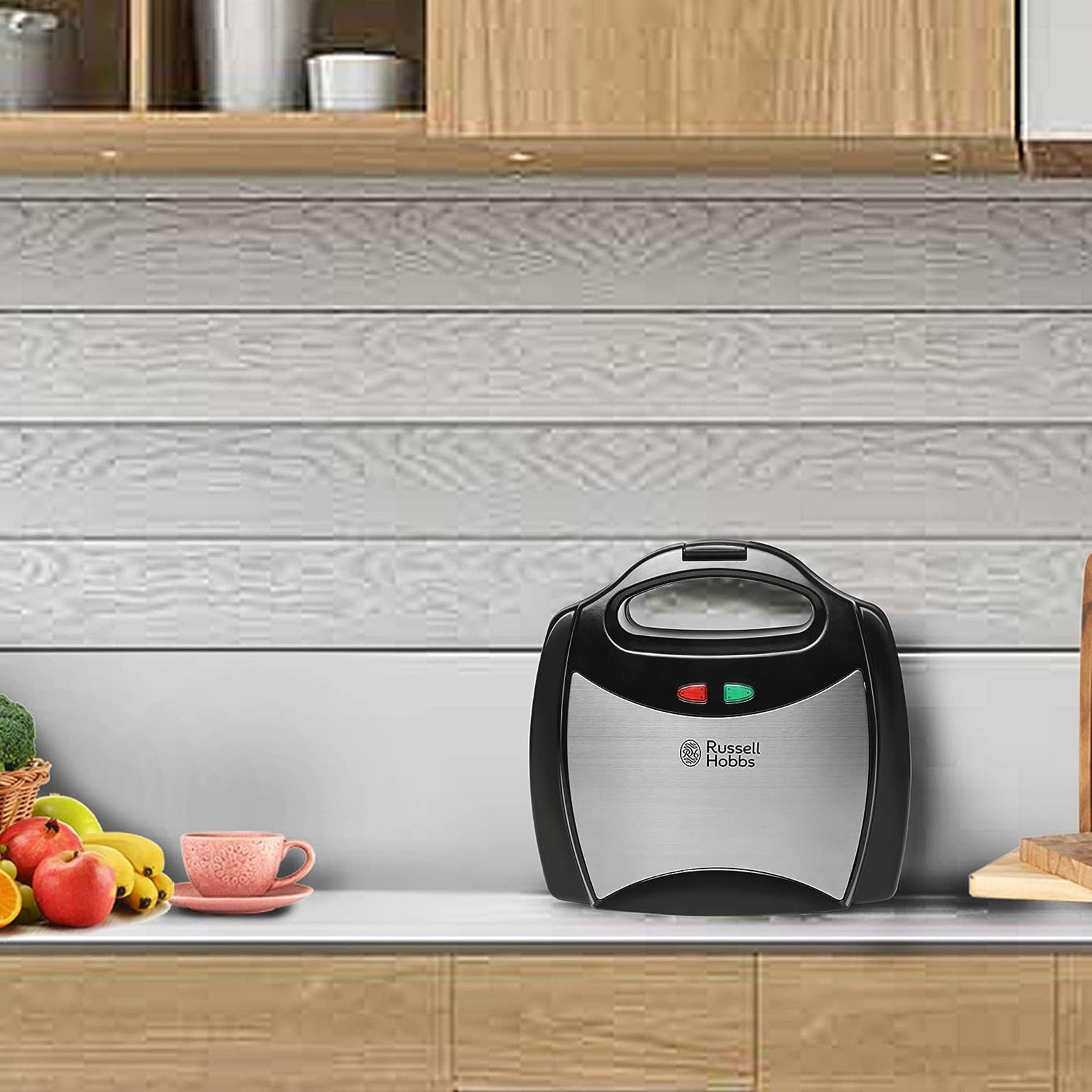 Russell Hobbs RST750M2S 750W 2 Slice 2-in-1 Sandwich Maker with Thermostat Control (Black)_6