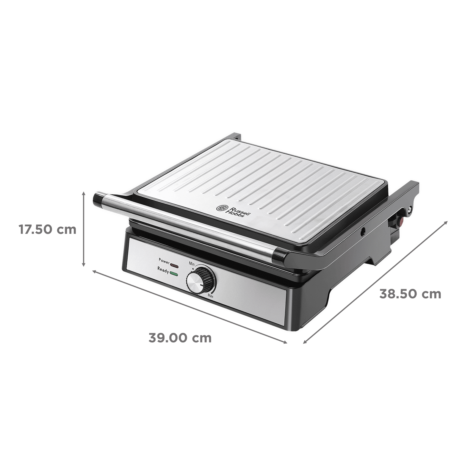 Russell Hobbs RST2000PRO4 2000W 4 Slice Sandwich Maker with Thermostat Control (Black)_2