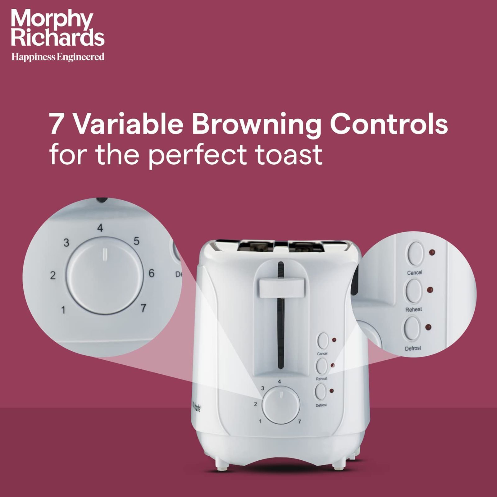 Morphy Richards AT 402 1450W 4 Slice Pop-Up Toaster with Removable Crumb Tray (White)_13