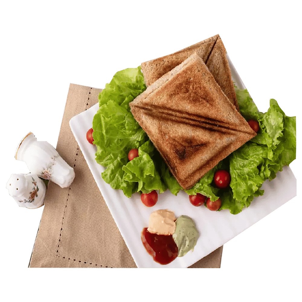 PHILIPS Viva Collection 700W 2 Slice Sandwich Maker with Secured Locking Mechanism (Black)_9