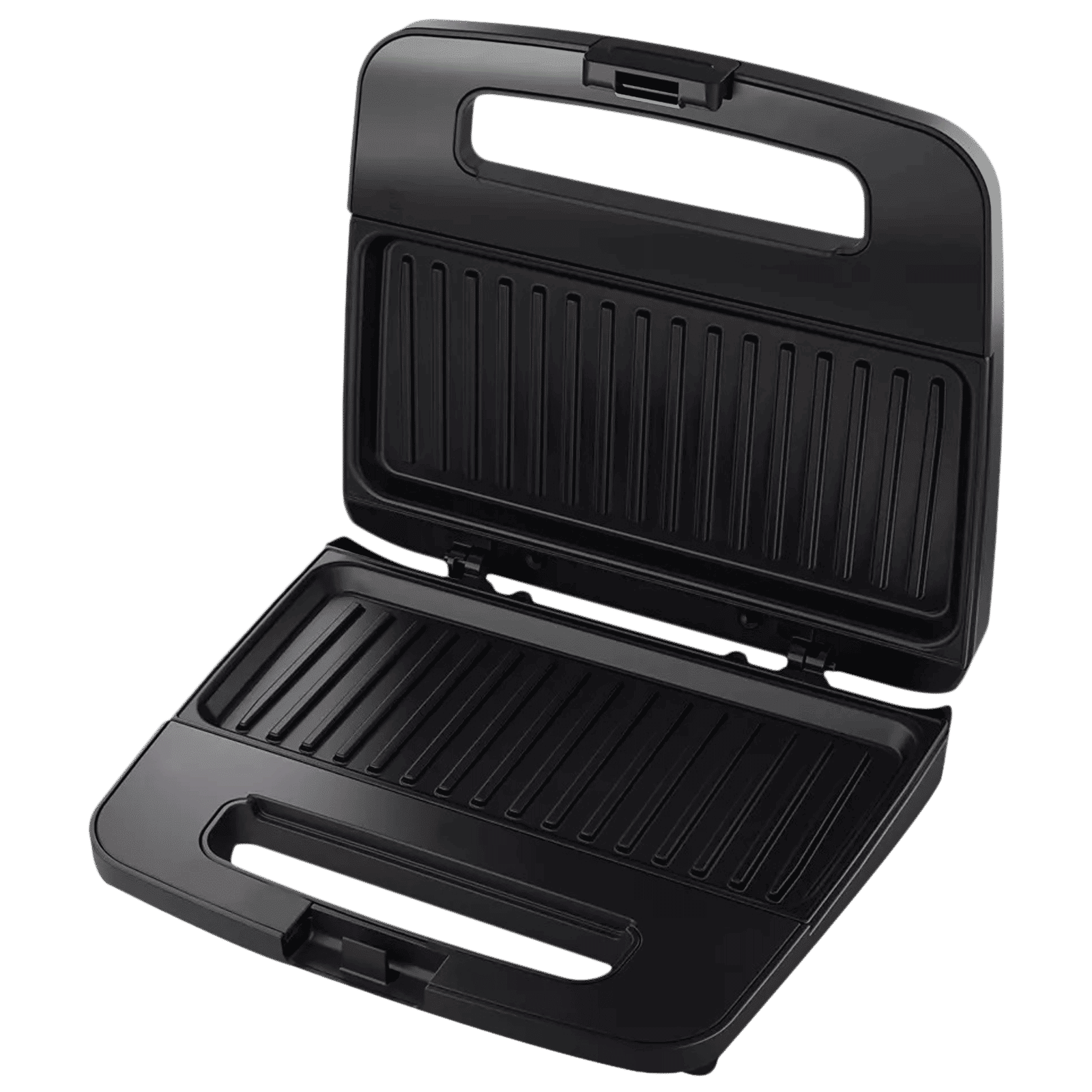 PHILIPS Viva Collection 700W 1 Slice Sandwich Maker with Secured Locking Mechanism (Black with Metallic Finish)_5