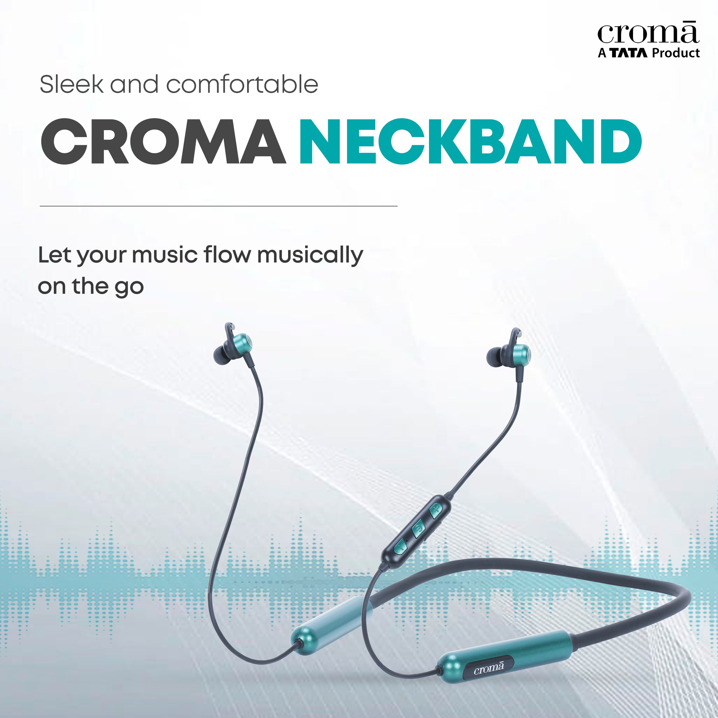 Croma Neckband (Type-C Fast Charging, Dual Connection, 80H Playback, Green)_10