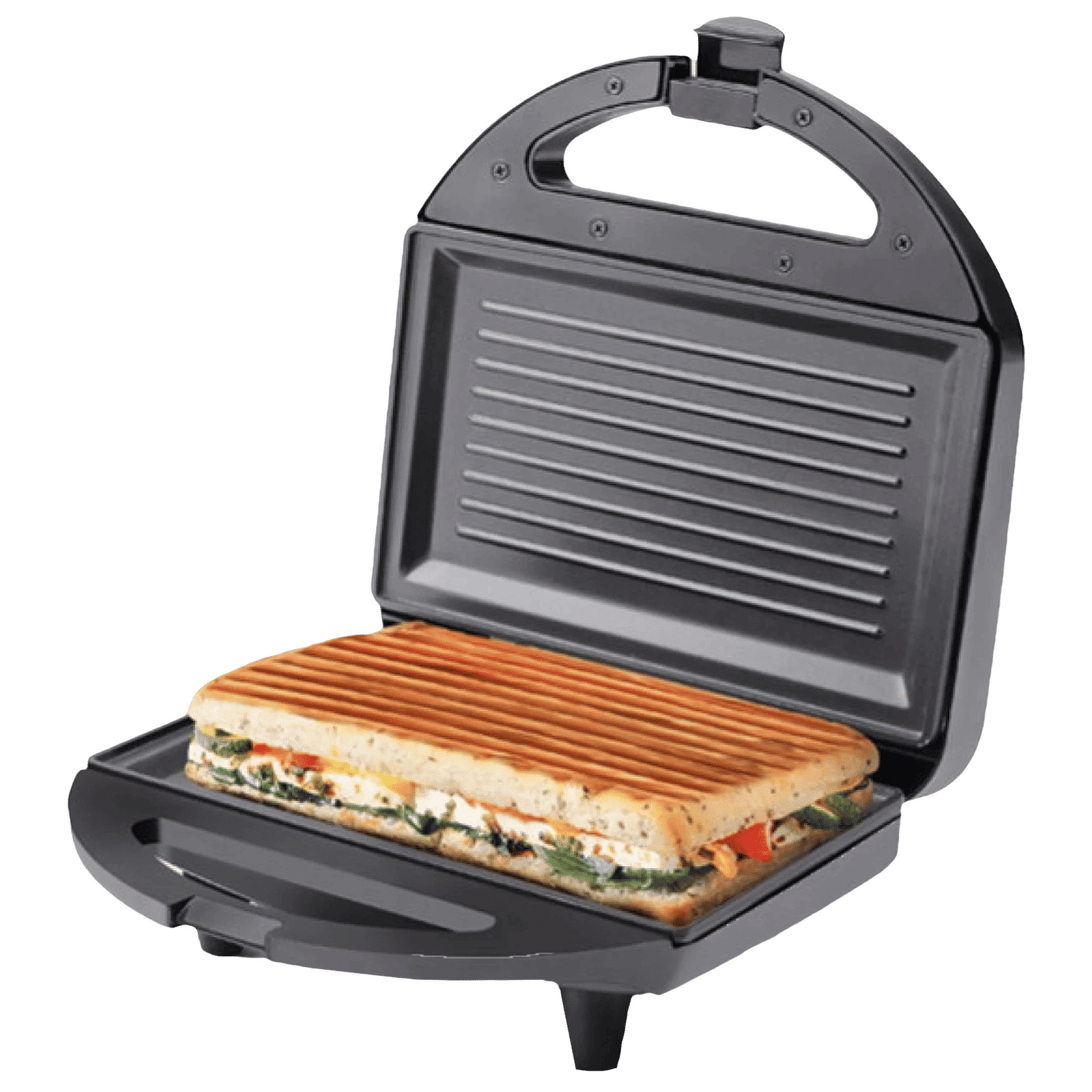 USHA ST 4272 SSG 750W 2 Slice Sandwich Maker with Shockproof (Black)_5