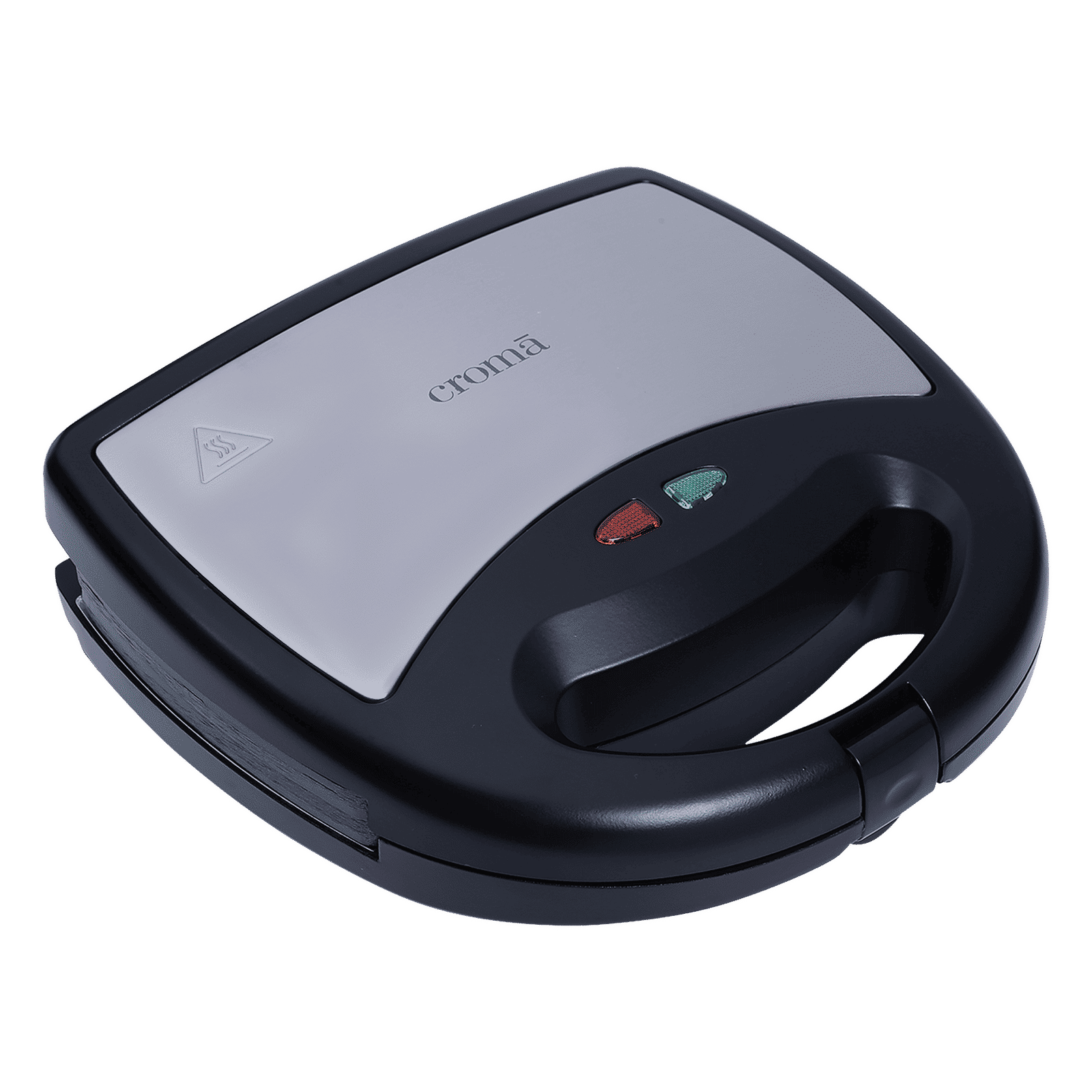 Croma 750W 2 Slice Sandwich Maker with Cool Touch Handle (Black)_7