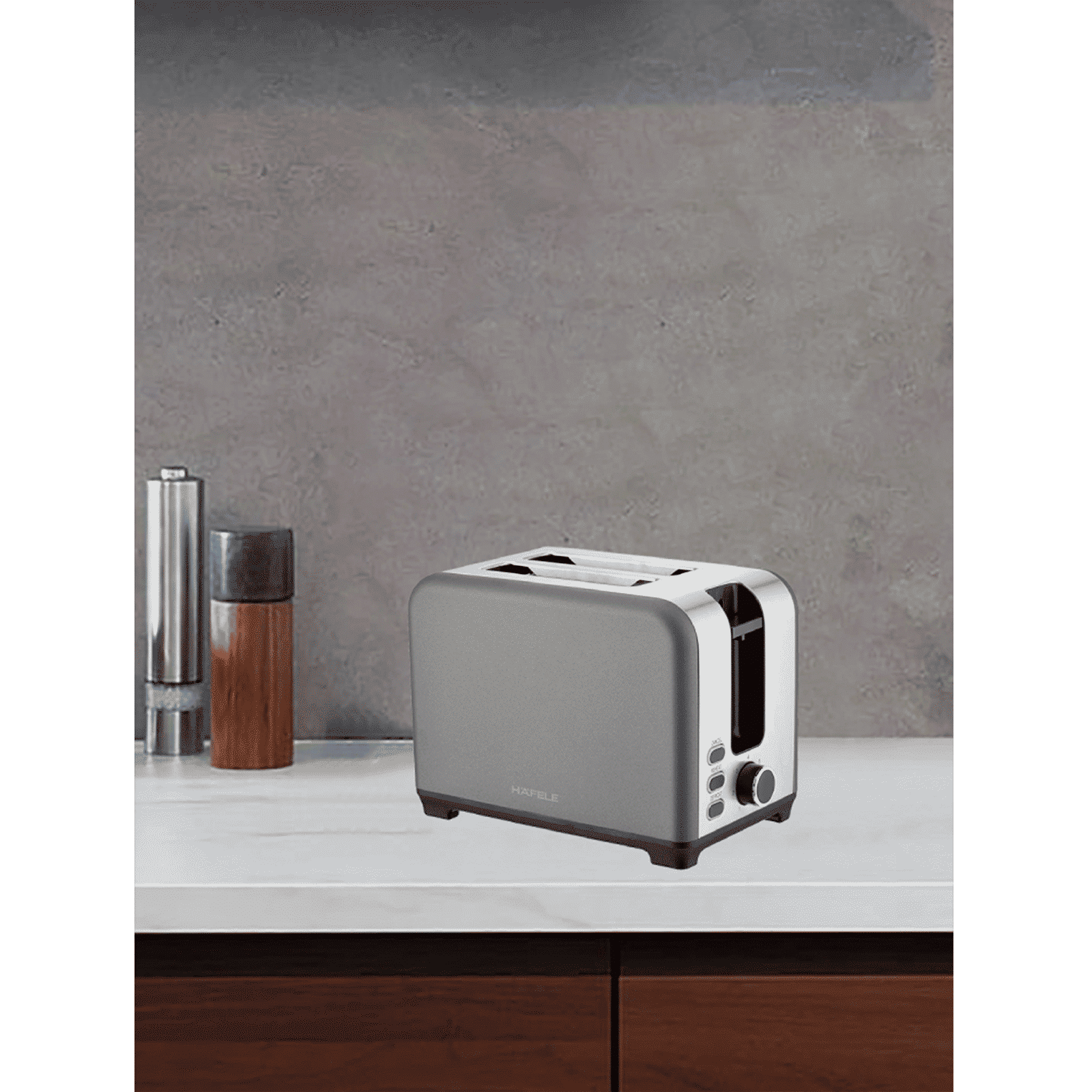 HAFELE Amber 930W 2 Slice Pop-Up Toaster with Removable Crumb Tray (Jade)_8