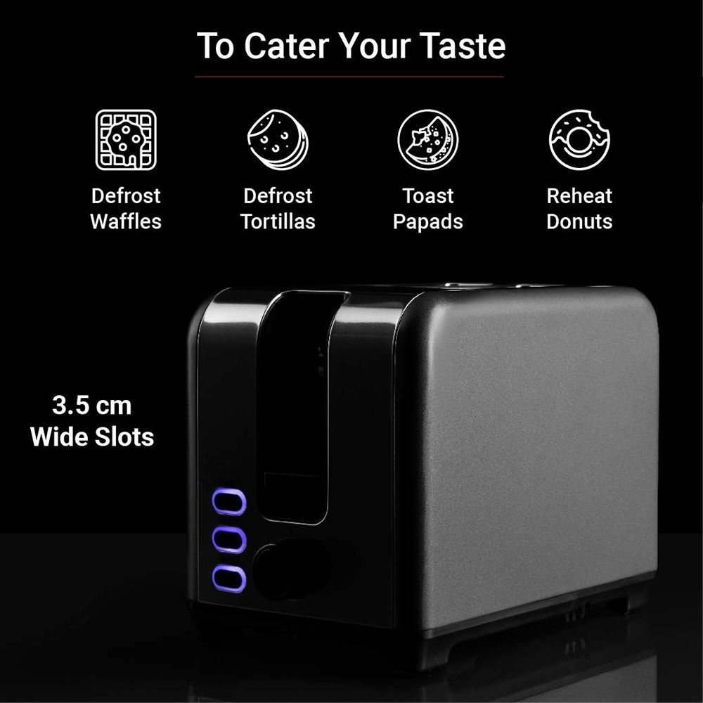 HAFELE Amber 930W 2 Slice Pop-Up Toaster with Removable Crumb Tray (Jade)_9