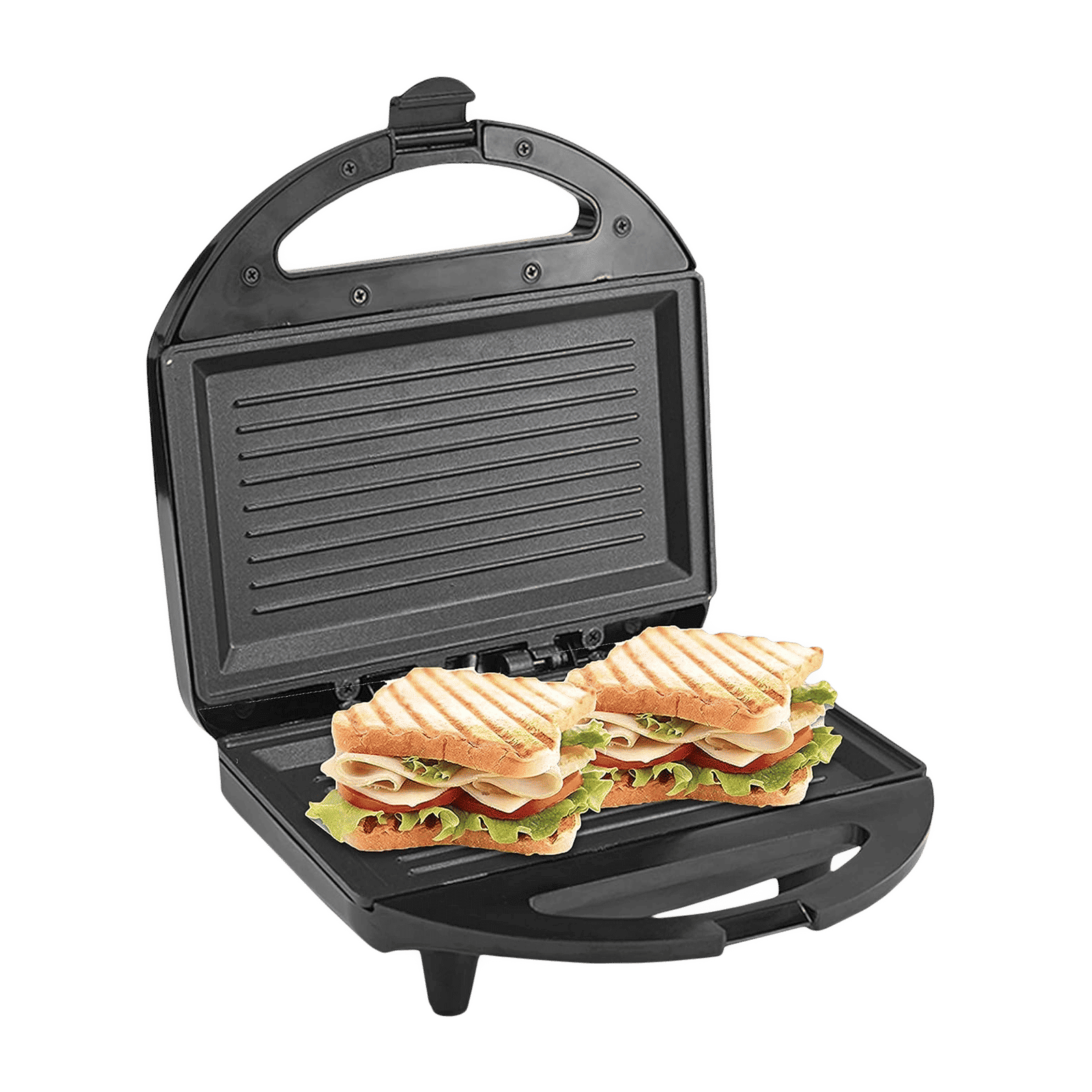 Lifelong LLSM120G 750W 4 Slice Sandwich Maker with Over Heat Protection (Black) Lifelong LLSM120G 750W 4 Slice Sandwich Maker with Over Heat Protection (Black)_5