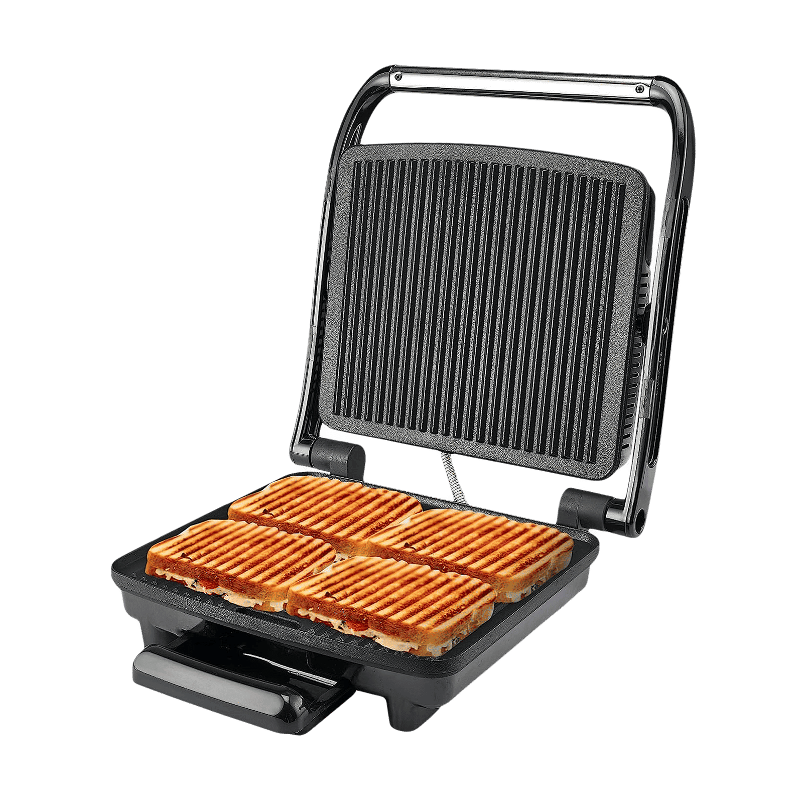 Lifelong LLTG01 1500W 4 Slice Sandwich Maker with Variable Heat Control (Silver)_10