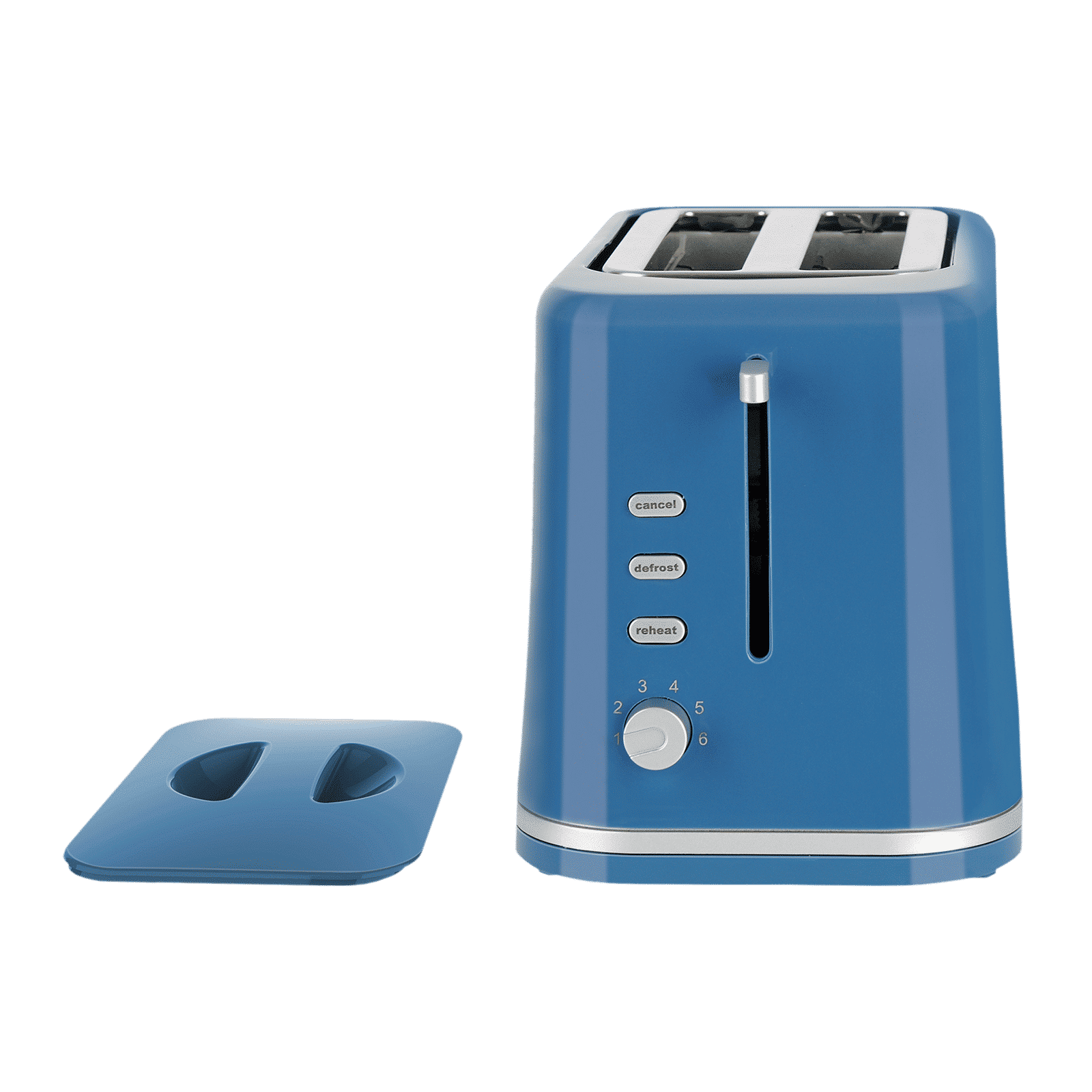 Morphy Richards AT 205 800W 2 Slice Pop-Up Toaster with Defrost Function (Blue)_5