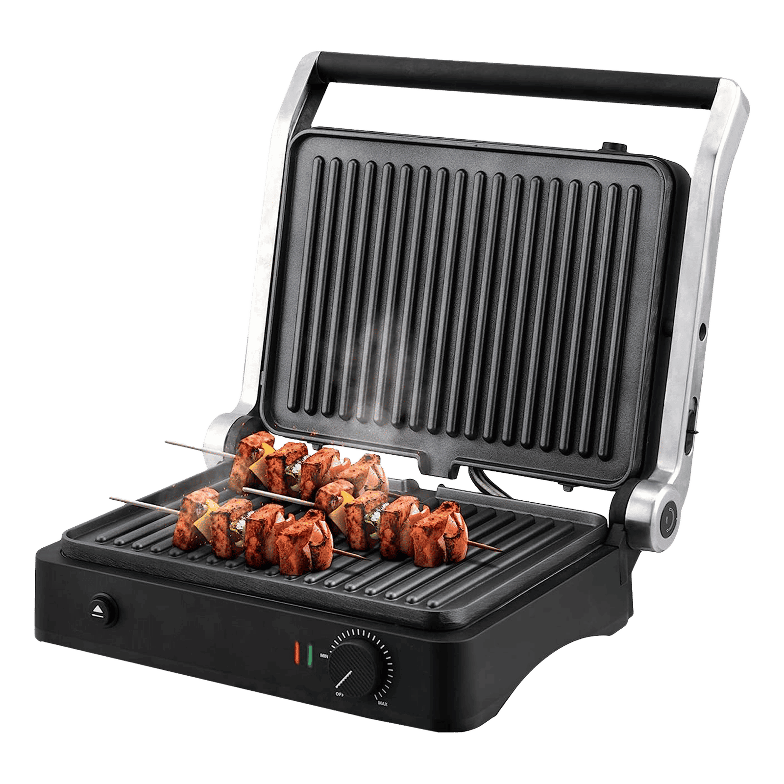 WARMEX 2000W 4 Slice Sandwich Maker with Over Heating Protection (Black)_1