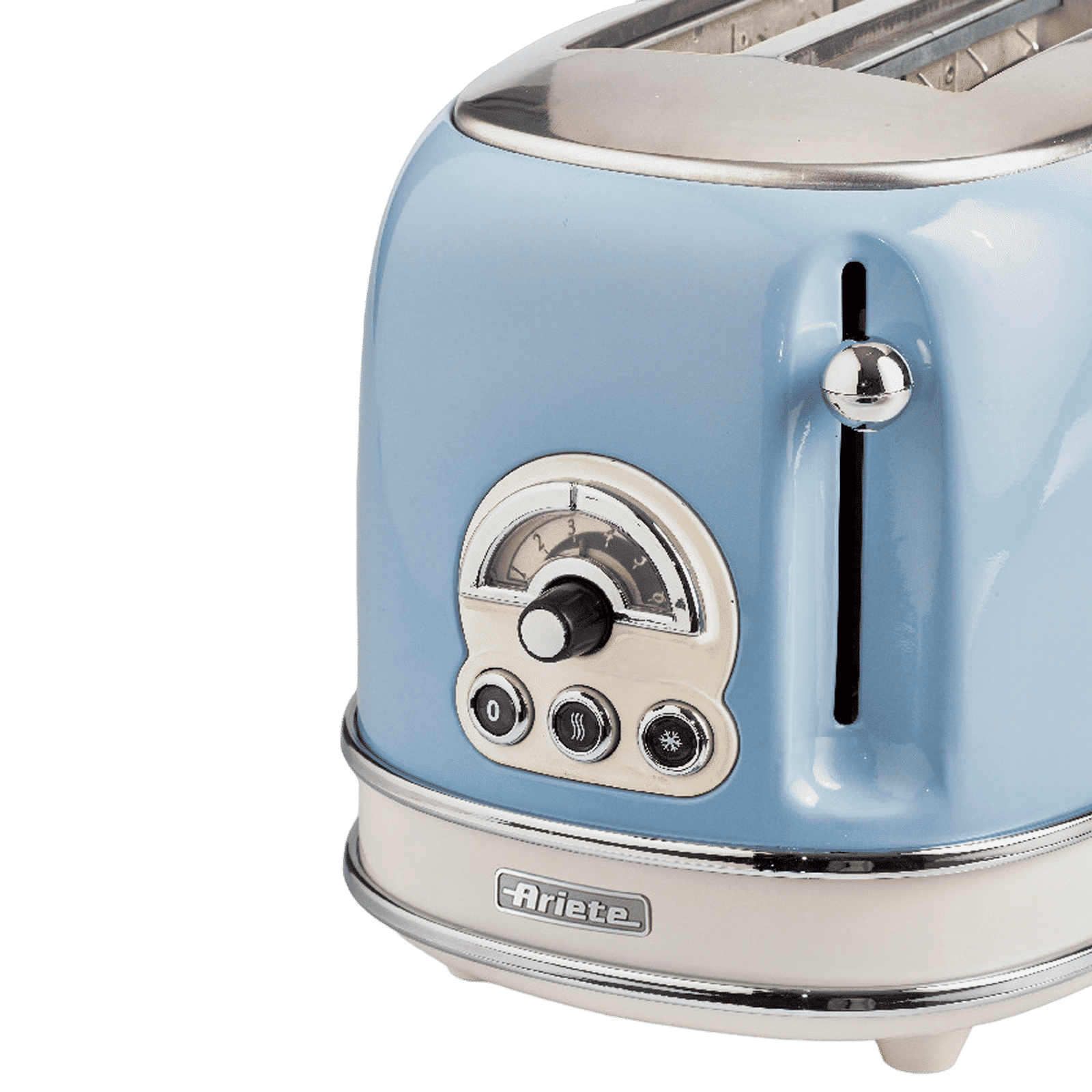 Ariete Vintage 810W 2 Slice Pop-Up Toaster with 6 Different Toasting Levels (Blue) _2