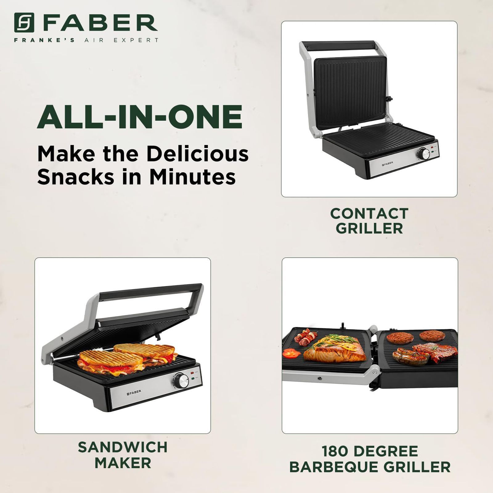 FABER FTG 2200W 3-in-1 Sandwich Maker with Adjustable Floating Lid (Black) FABER FTG 2200W 3-in-1 Sandwich Maker with Adjustable Floating Lid (Black)_16