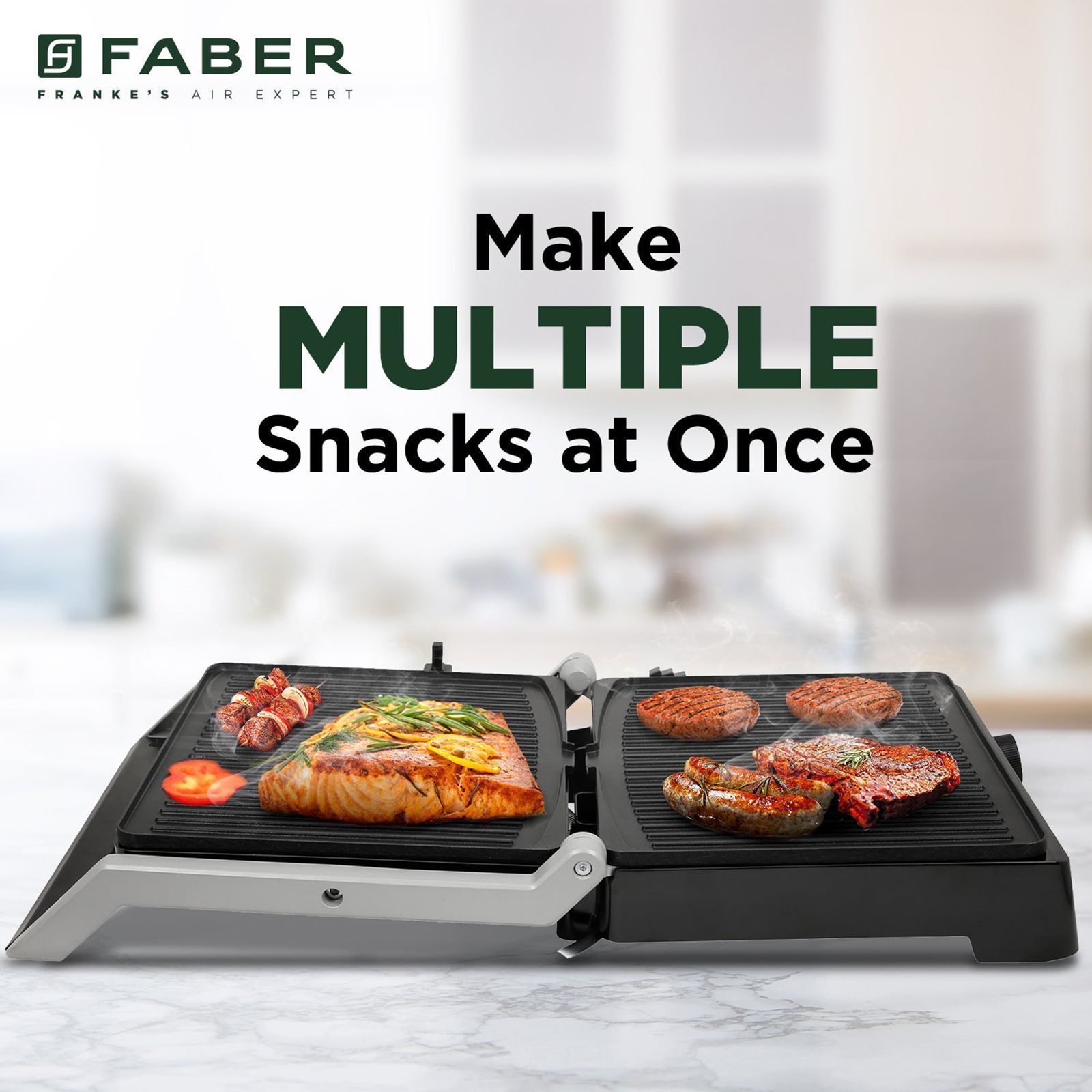 FABER FTG 2200W 3-in-1 Sandwich Maker with Adjustable Floating Lid (Black) FABER FTG 2200W 3-in-1 Sandwich Maker with Adjustable Floating Lid (Black)_20