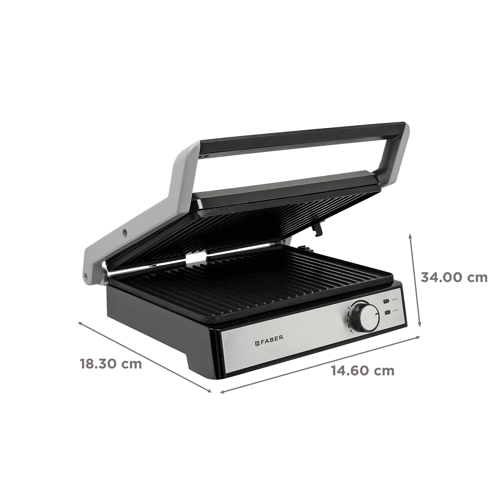 FABER FTG 2200W 3-in-1 Sandwich Maker with Adjustable Floating Lid (Black) FABER FTG 2200W 3-in-1 Sandwich Maker with Adjustable Floating Lid (Black)_2