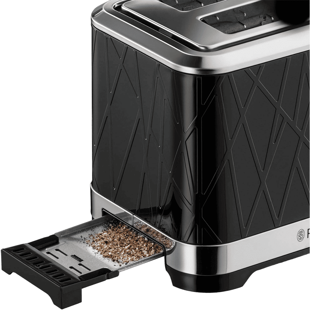 Russell Hobbs Structure 1050W 2 Slice Pop-Up Toaster with 3 Temperature Settings (Black) Russell Hobbs Structure 1050W 2 Slice Pop-Up Toaster with 3 Temperature Settings (Black)_5