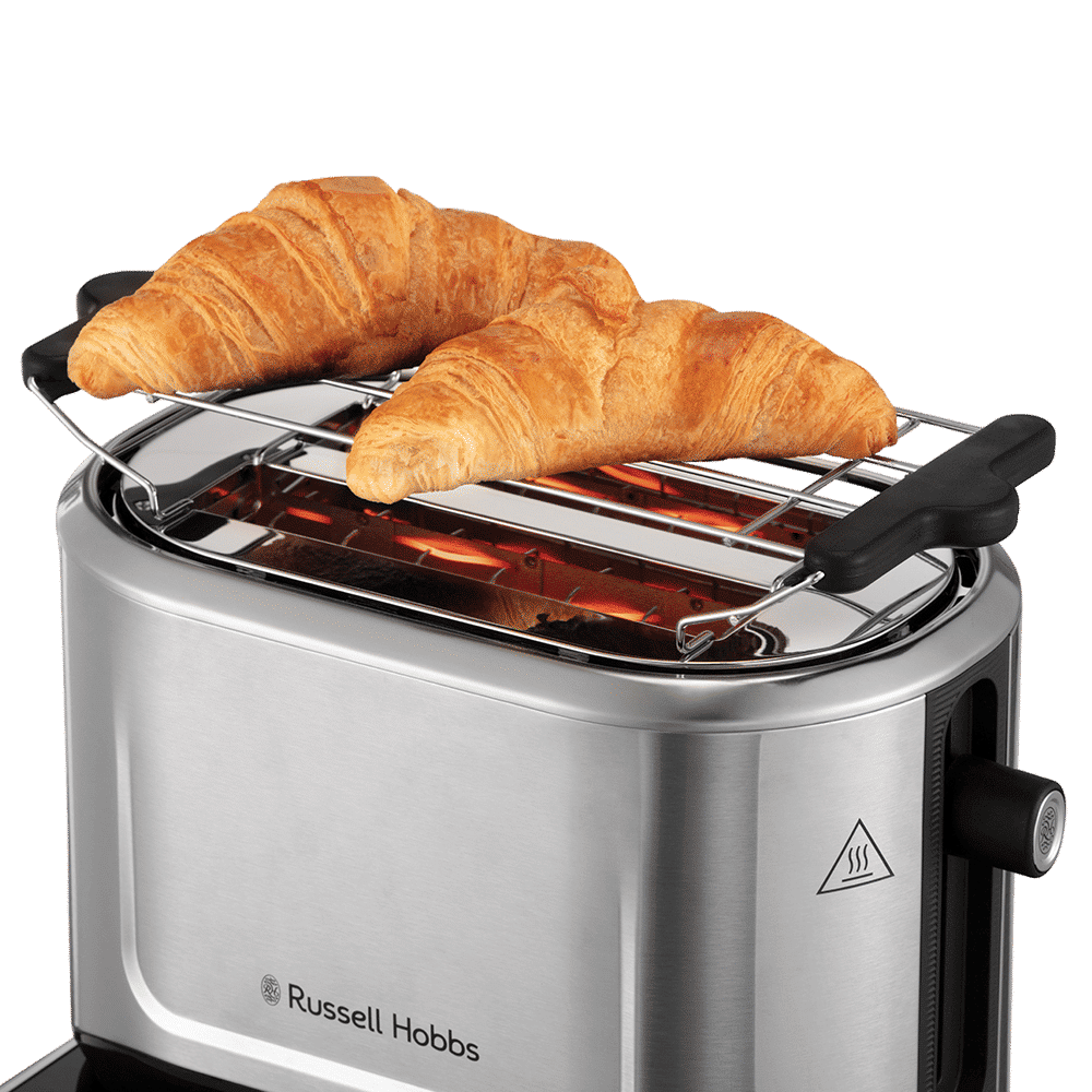 Russell Hobbs Attentive 1640W 2 Slice Pop-up Toaster with Touch Screen Control (Grey)_8