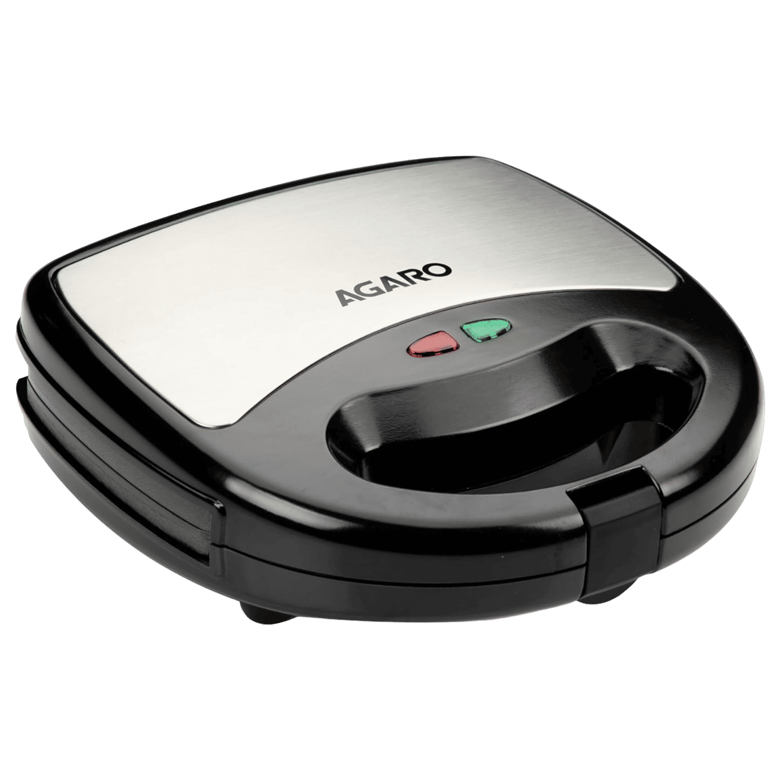 AGARO Elite 750W 2-in-1 Slice Sandwich Maker with Automatic Thermostat (Black)_1
