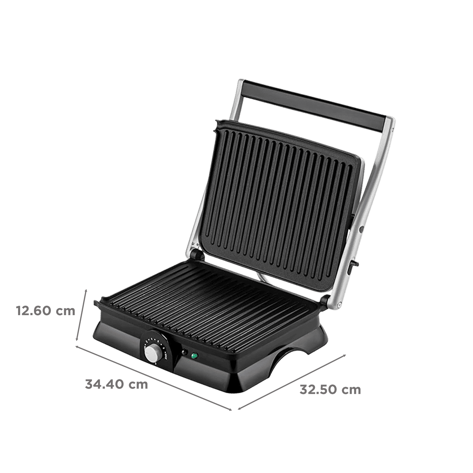 Russell Hobbs GrillMaster 2000W 4 Slice Sandwich Maker with Overheat Protection (Black)_2