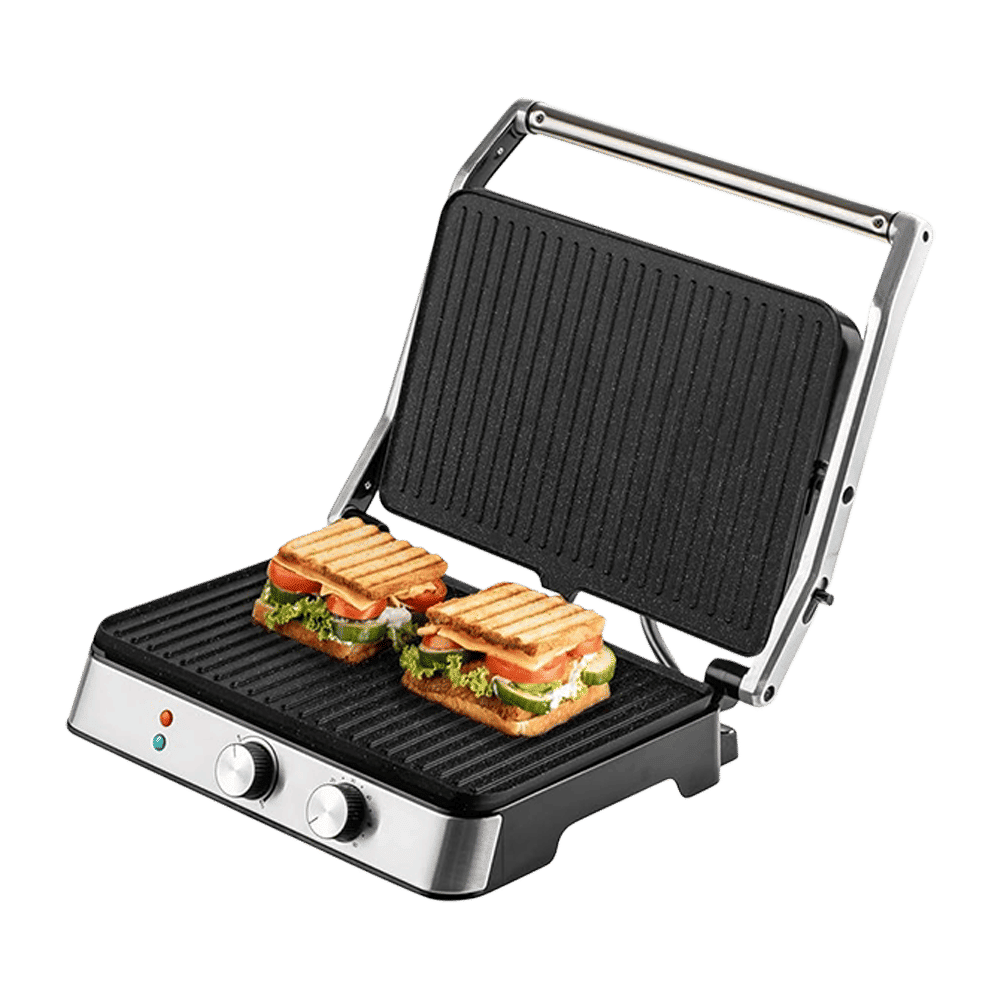 Russell Hobbs GrillMaster 2000W 6 Slice Sandwich Maker with Overheat Protection (Black) Russell Hobbs GrillMaster 2000W 6 Slice Sandwich Maker with Overheat Protection (Black)_2