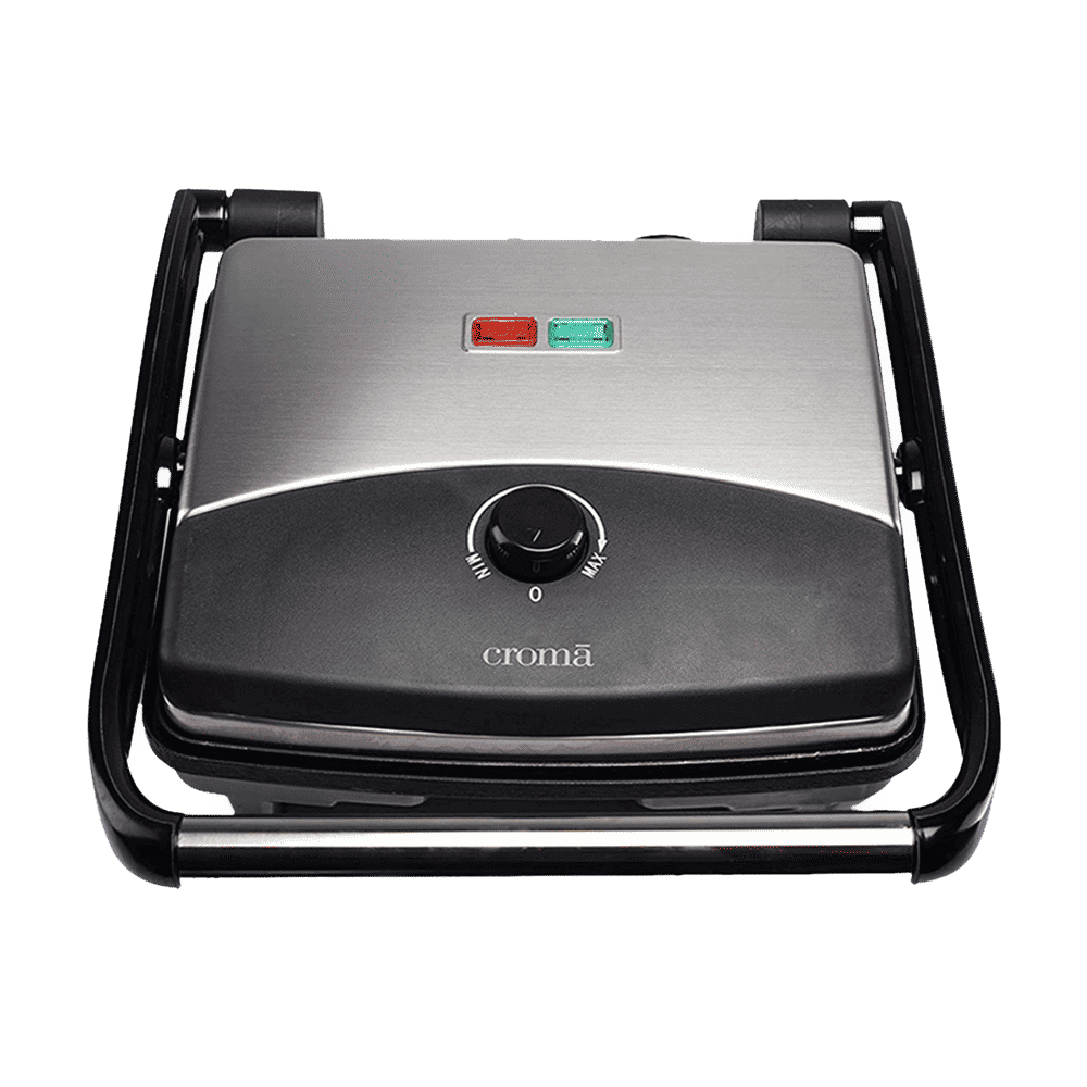 Croma AK6201 1500W 4 Slice Sandwich Maker with Automatic Operation (Black)_1