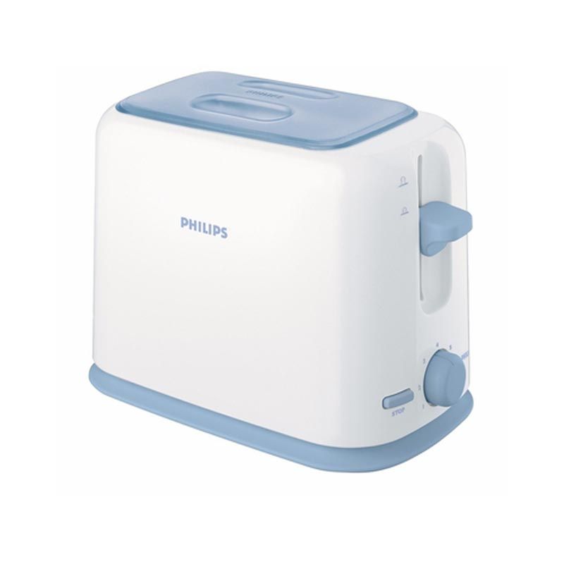 Philips 950 Watt 2 Slice Toaster (HD 2566/79, White/Blue)_1