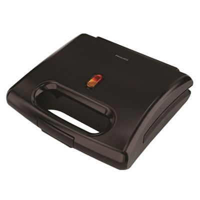 Philips 700 Watt 2 Slice Sandwich Maker (HD 2388/00, Black) Philips 700 Watt 2 Slice Sandwich Maker (HD 2388/00, Black)_1