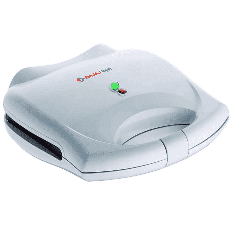 Bajaj Majesty New 700 Watt 2 Slice Grill & Toaster Sandwich Maker (SWX 4, White) Bajaj Majesty New 700 Watt 2 Slice Grill & Toaster Sandwich Maker (SWX 4, White)_1