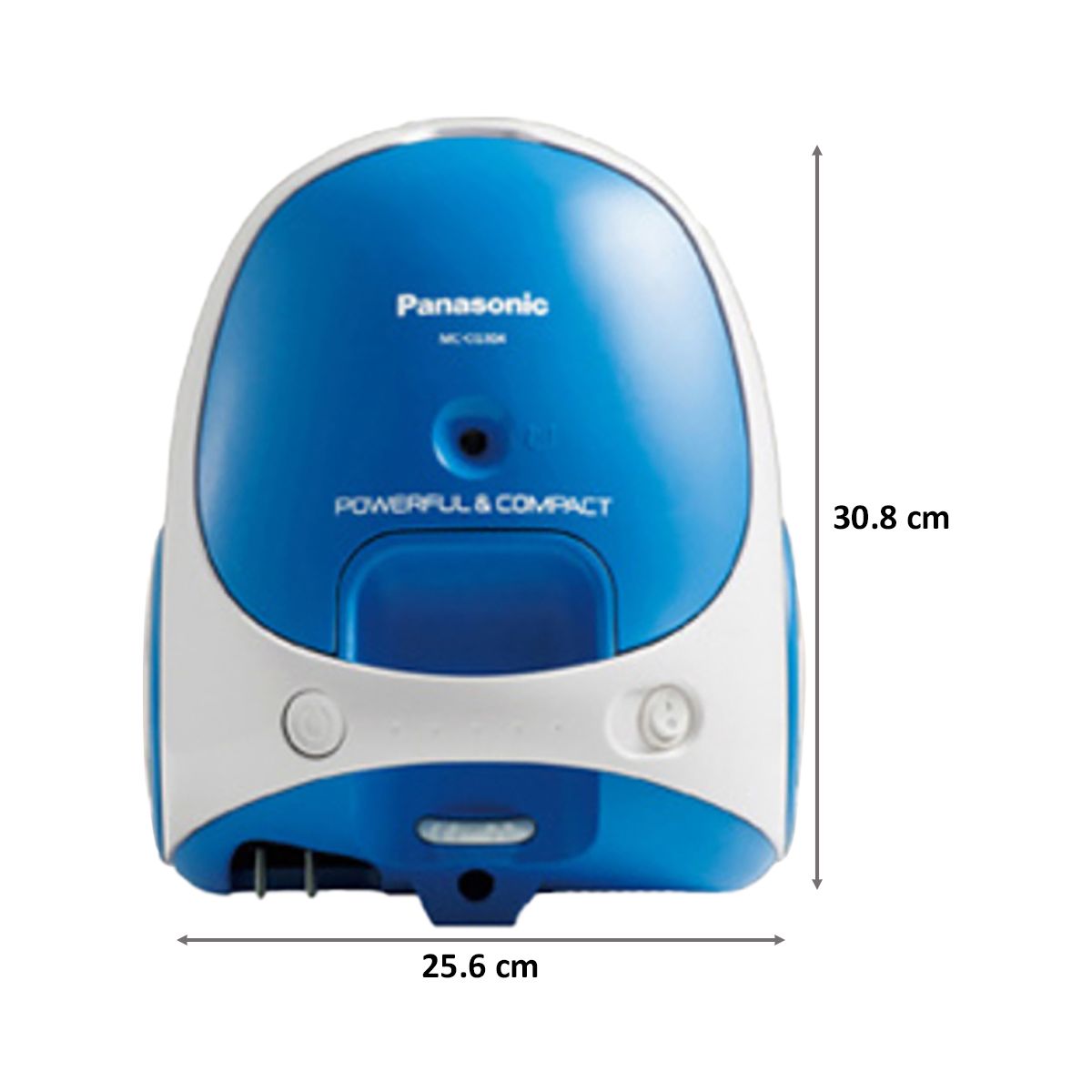 Panasonic 1400 Watts Dry Vacuum Cleaner (1.2 Litres Tank, MC-CG304, Blue)_2