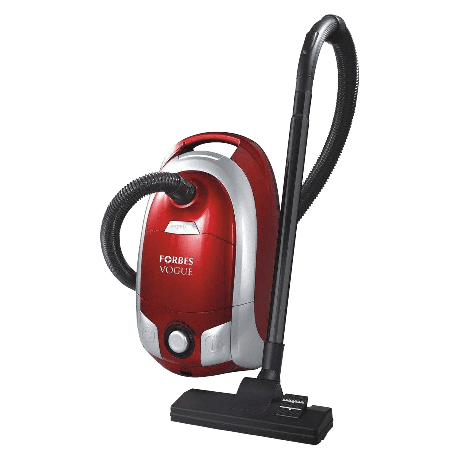 EUREKA FORBES Vogue 1400W Dry Vacuum Cleaner with Blower Functions (Super Silent Operation, Red & Silver)_1