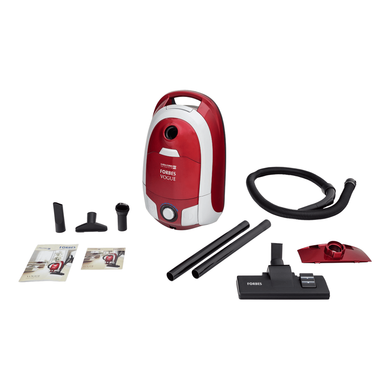 EUREKA FORBES Vogue 1400W Dry Vacuum Cleaner with Blower Functions (Super Silent Operation, Red & Silver)_8