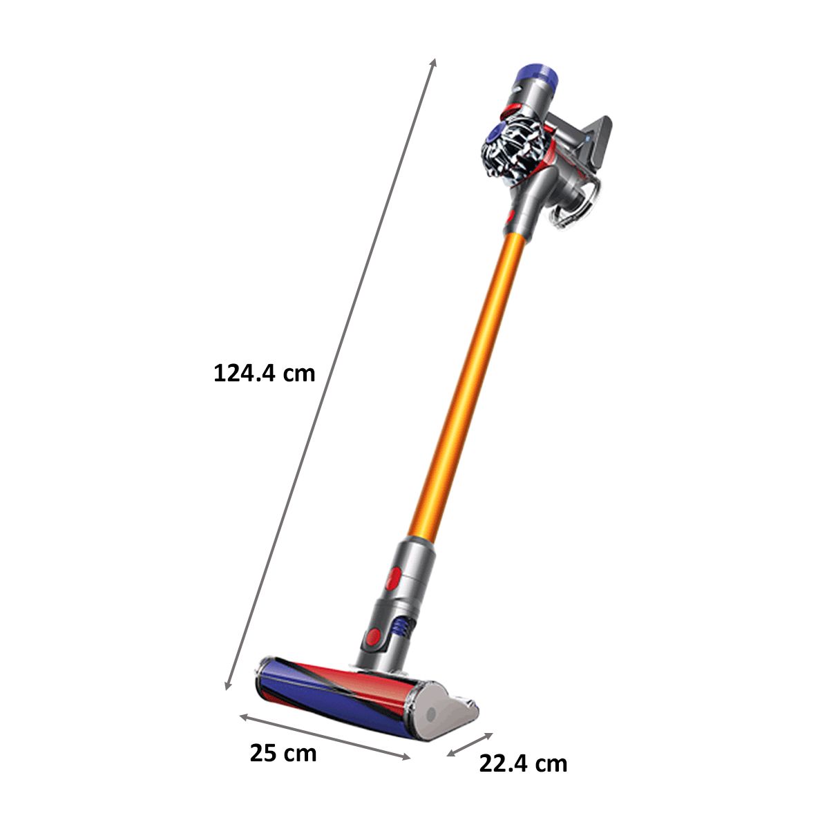 dyson V8 Absolute+ Portable Vacuum Cleaner (Cord-Free, 23401101V8, Yellow)_2