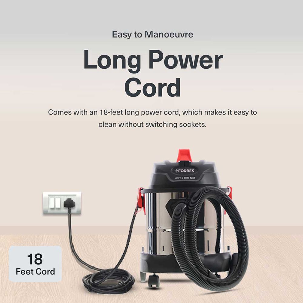 EUREKA FORBES NXT 1380W Wet & Dry Vacuum Cleaner with In Hand Suction Control (Powerful Blower, Black & Red) EUREKA FORBES NXT 1380W Wet & Dry Vacuum Cleaner with In Hand Suction Control (Powerful Blower, Black & Red)_10
