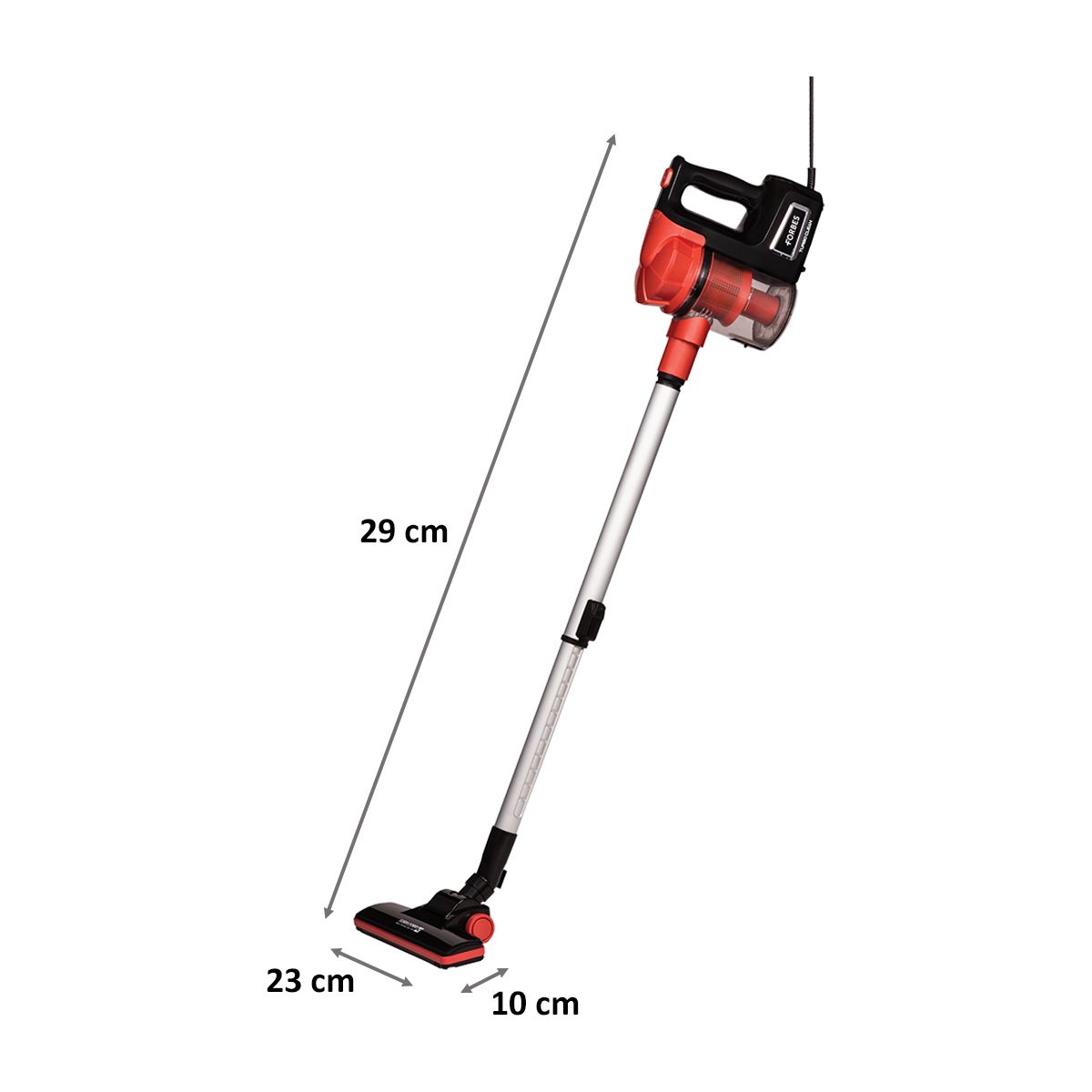 EUREKA FORBES Turbo Clean 3 Litres Dry Vacuum Cleaner (GFCDFTURB00000, Red)_2