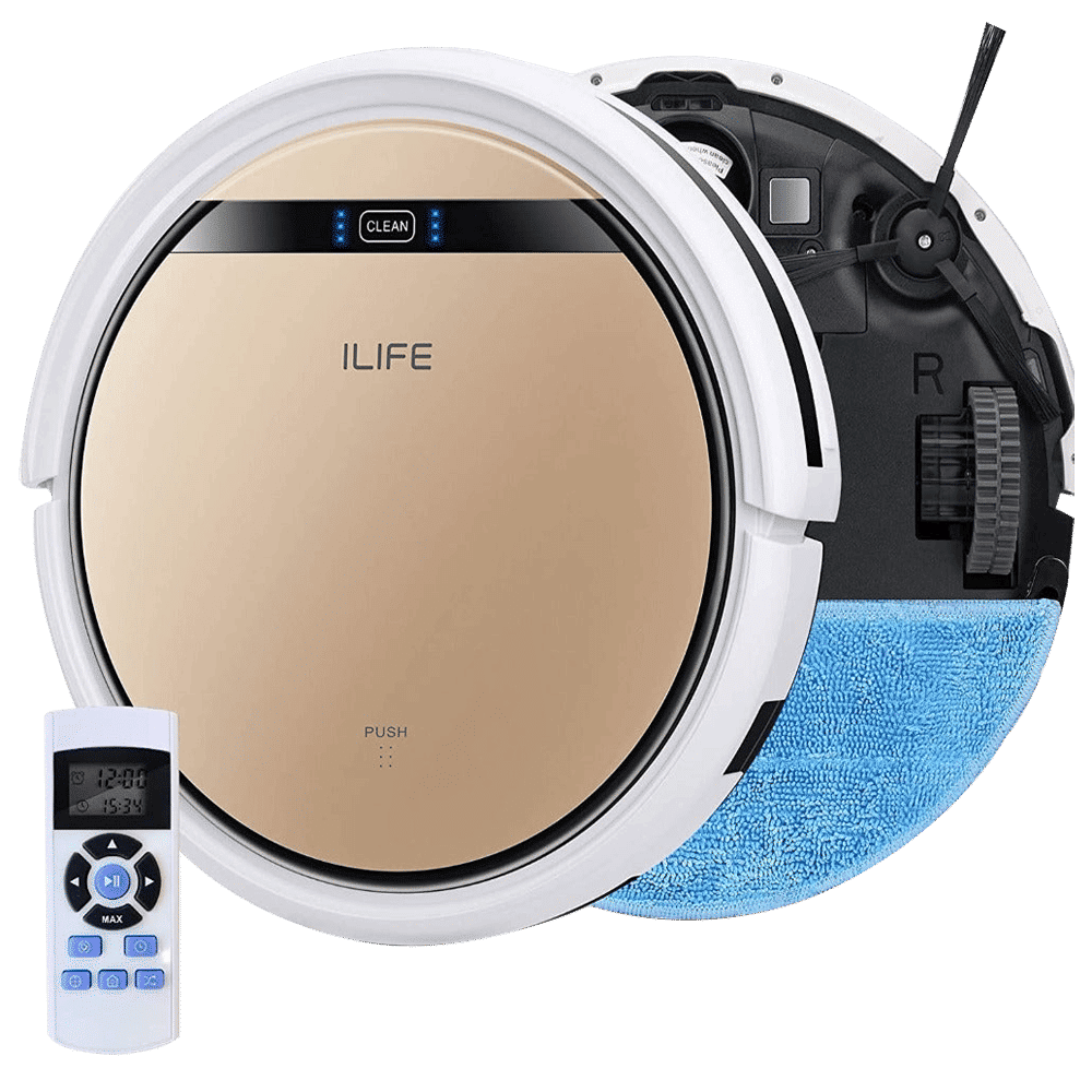 ILIFE Dry and Wet Robotic Vacuum Cleaner (V5s Pro, Gold)_10