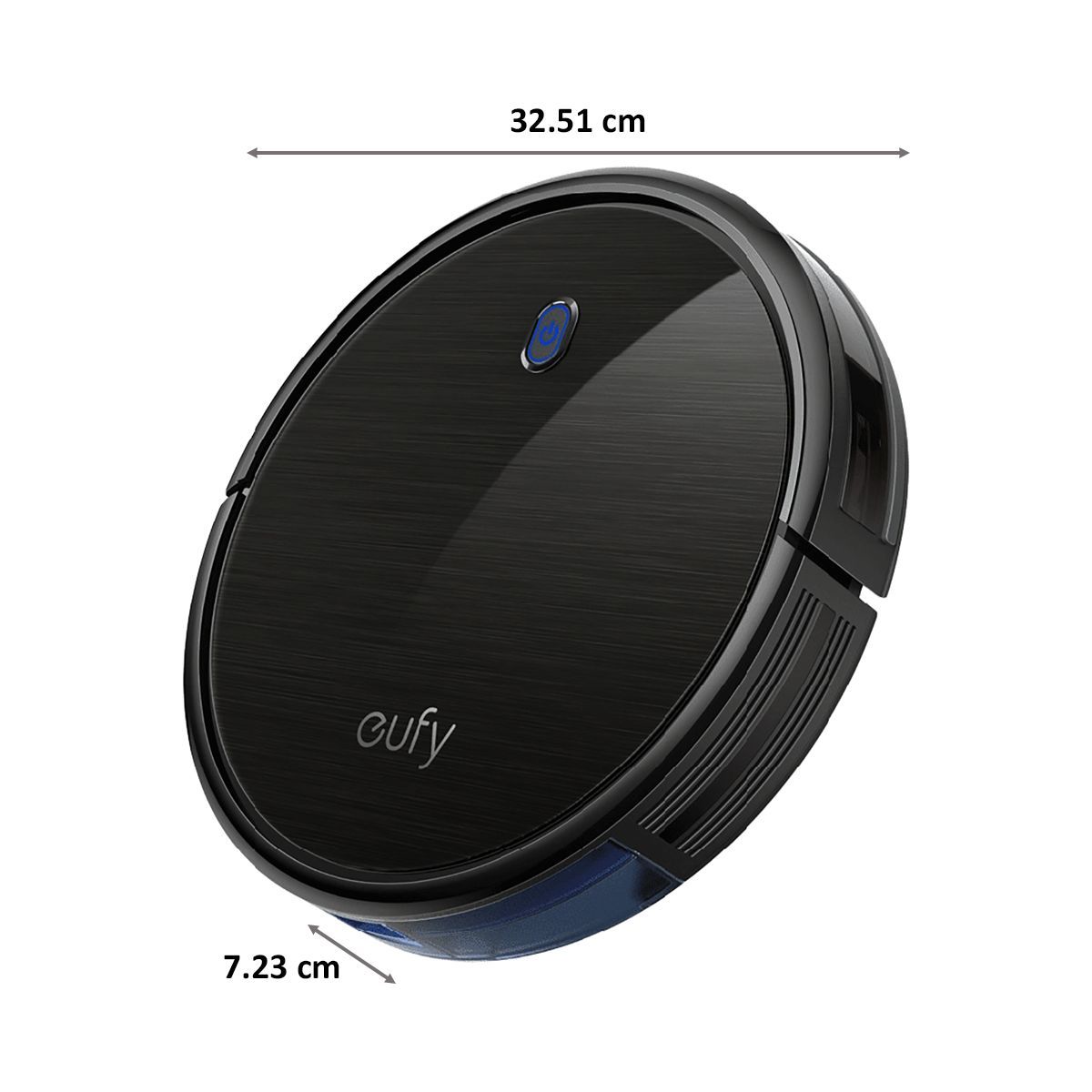 eufy RoboVac 11S Robotic Vacuum Cleaner (0.6 L, T2108111, Black)_2