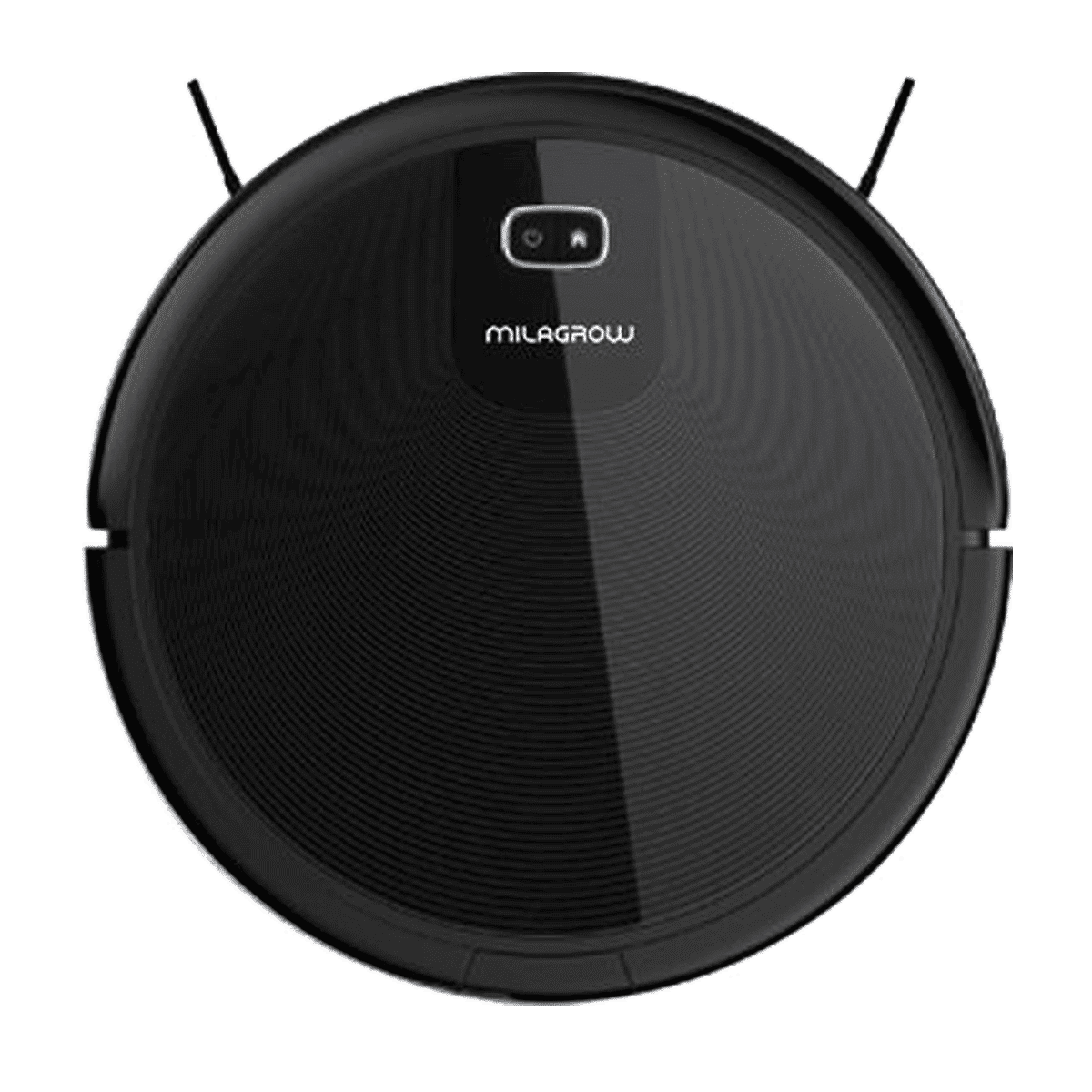 MILAGROW 24 Watts Robotic Vacuum Cleaner (0.6 Litres Tank, BlackCat 21, Black)_1