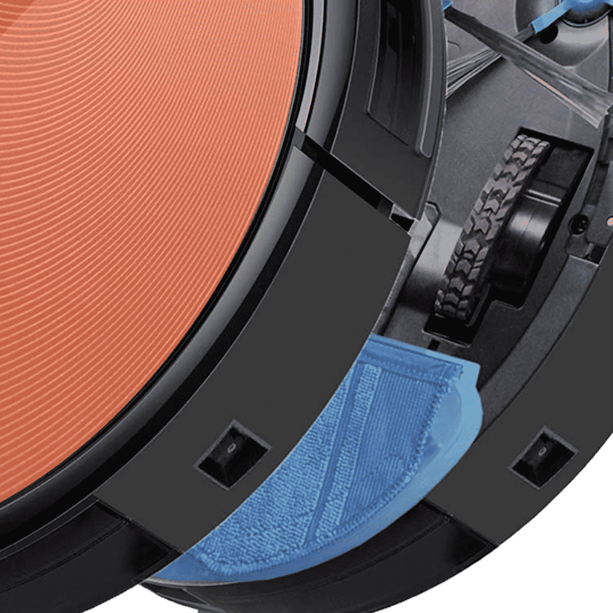 MILAGROW 24 Watts Robotic Vacuum Cleaner (0.6 Litres Tank, Red Hawk-21, Red)_4