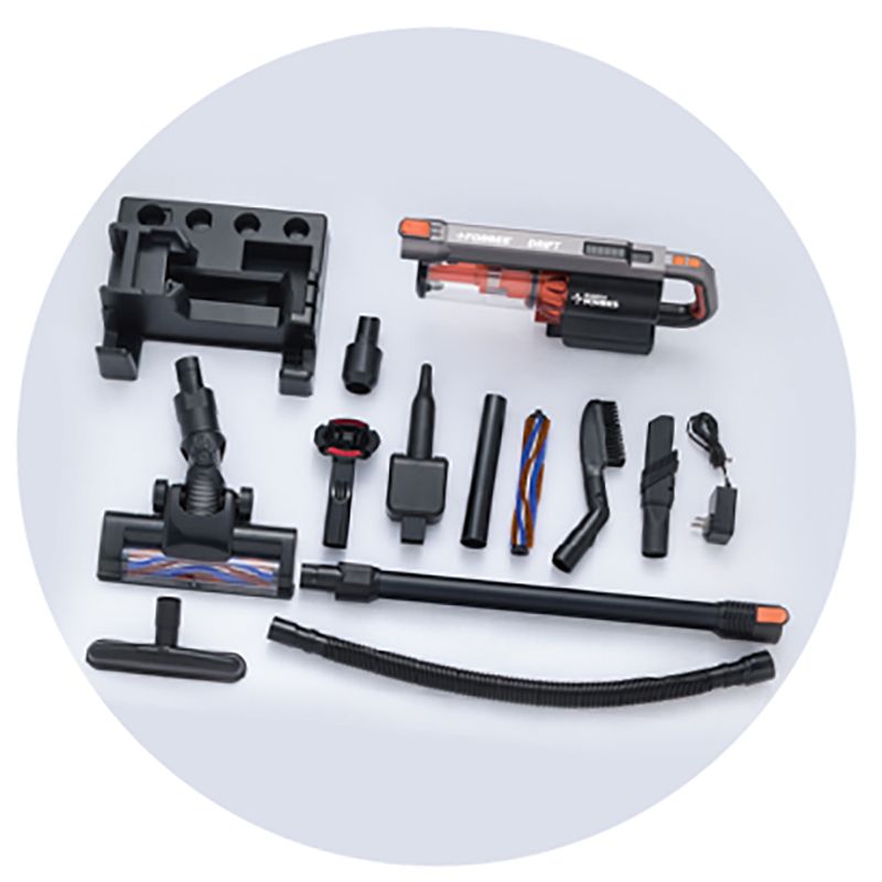 EUREKA FORBES Drift 180 Watts Portable Vacuum Cleaner (0.8 Litres Tank, GFCDFDRFT00000, Dark Grey/Orange)_6