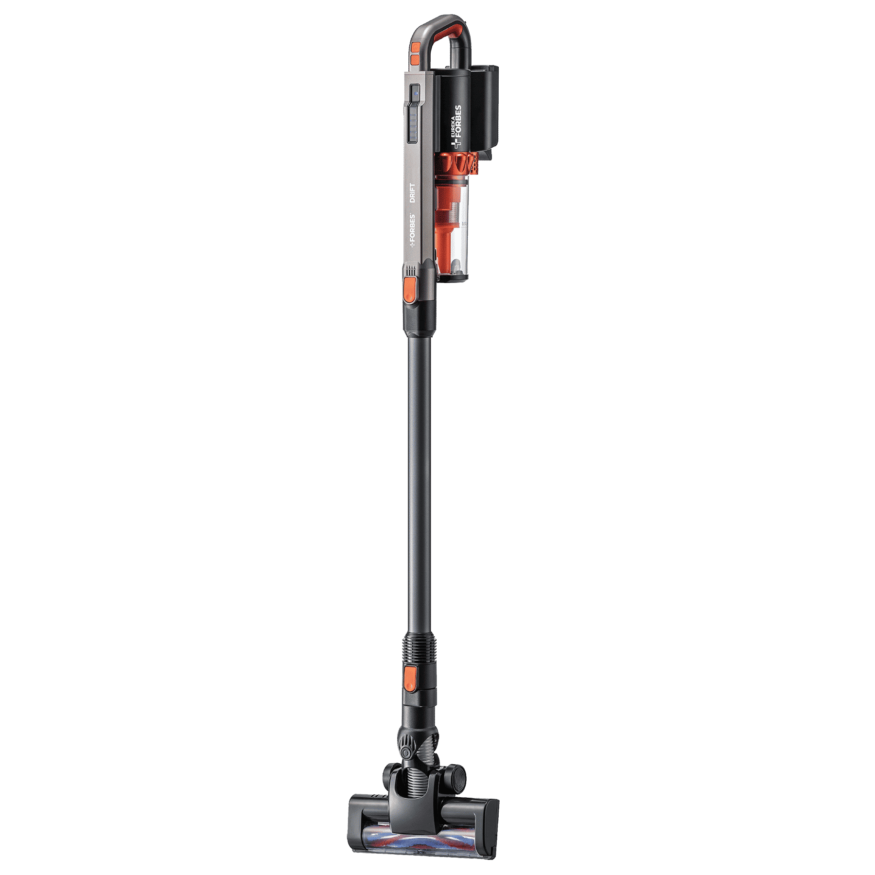 EUREKA FORBES Drift 180 Watts Portable Vacuum Cleaner (0.8 Litres Tank, GFCDFDRFT00000, Dark Grey/Orange)_1