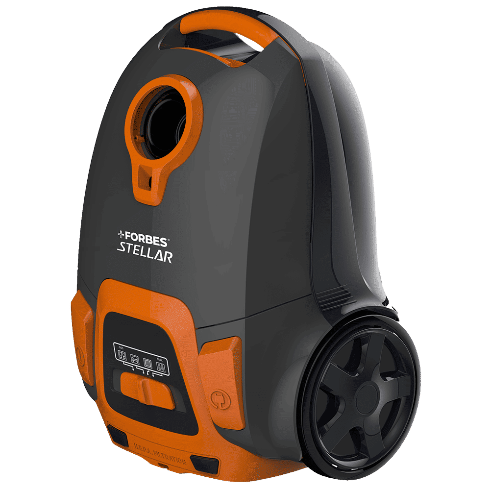 EUREKA FORBES Stellar 1600W Dry Vacuum Cleaner with Suction & Blower Function (LED Vario Power, Orange & Black)_2