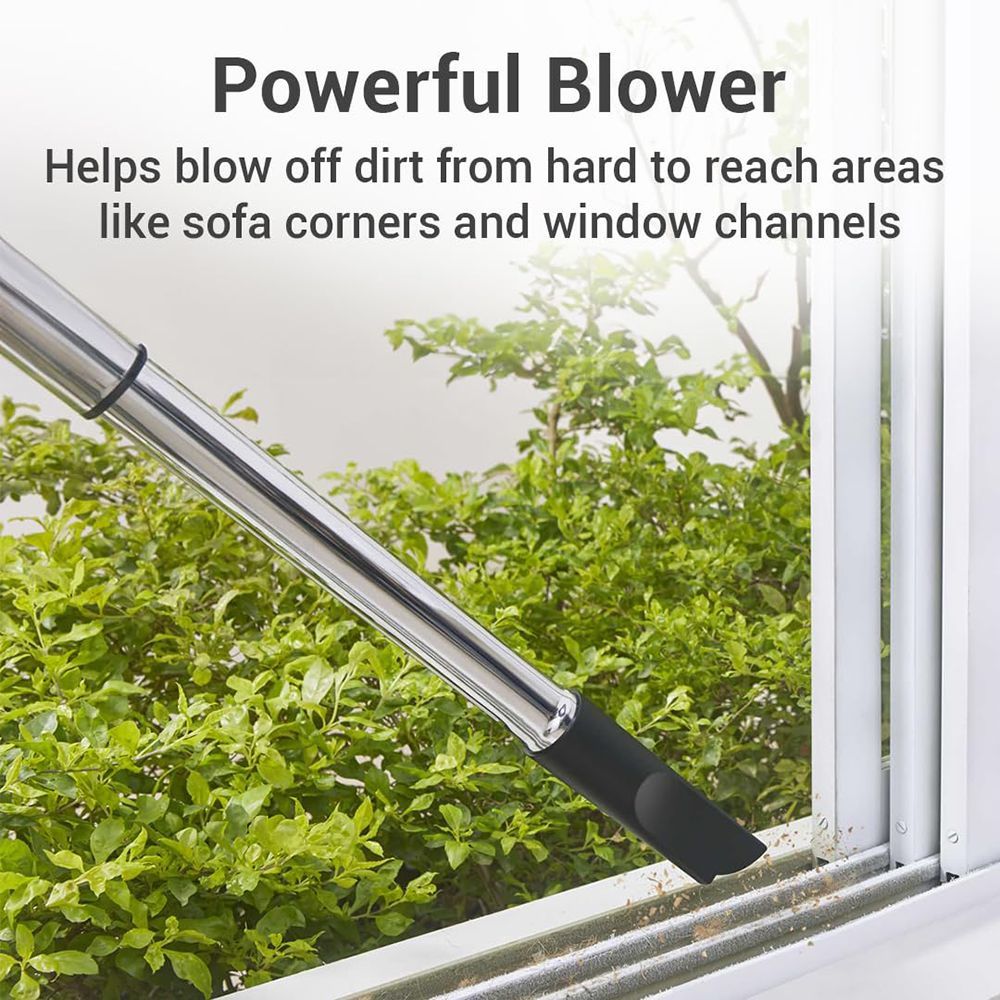 EUREKA FORBES Stellar 1600W Dry Vacuum Cleaner with Suction & Blower Function (LED Vario Power, Orange & Black)_4