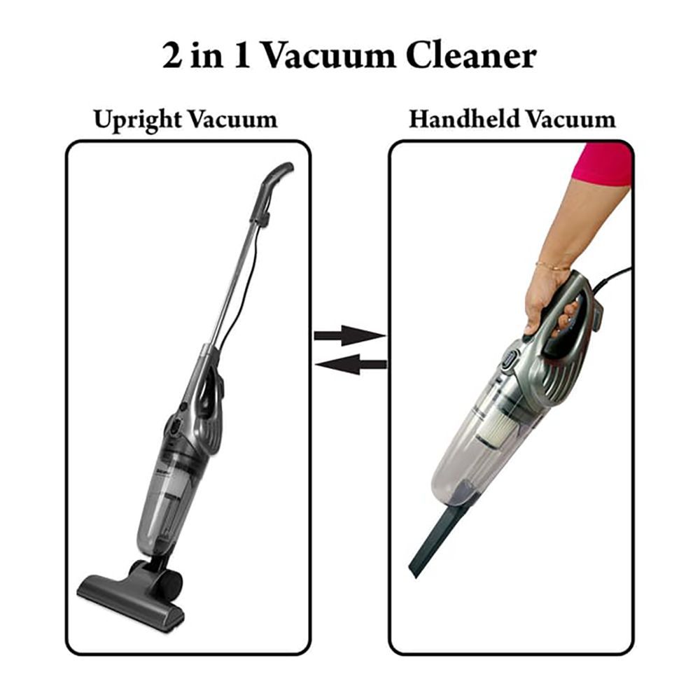 Balzano AeroVac Plus 600W Dry Vacuum Cleaner with Super Cyclone Technology (Edge to Edge Cleaning, Grey)_3