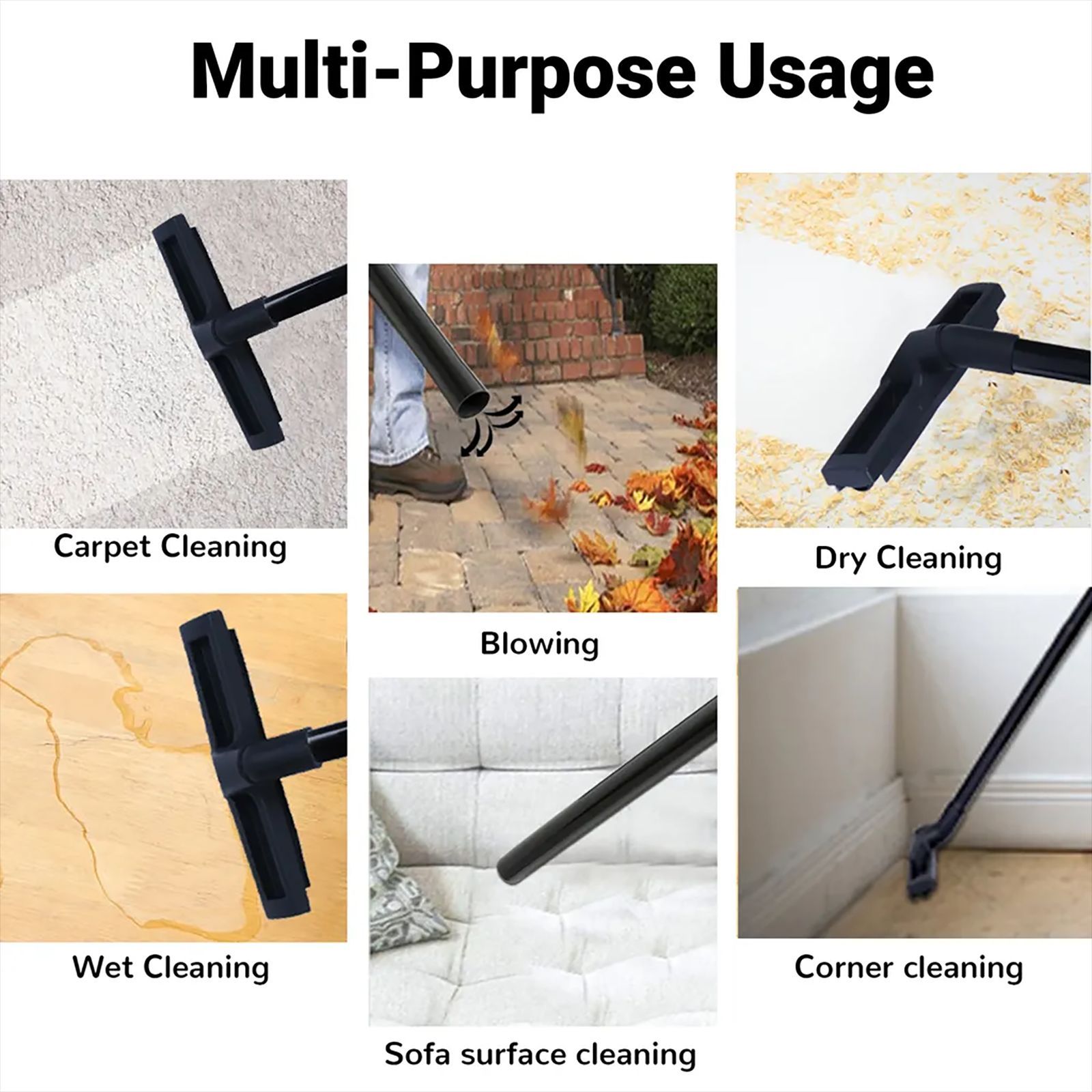 Balzano 1200 Watts Wet and Dry Vacuum Cleaner (20 Litres, K-411F/1200, Silver)_8