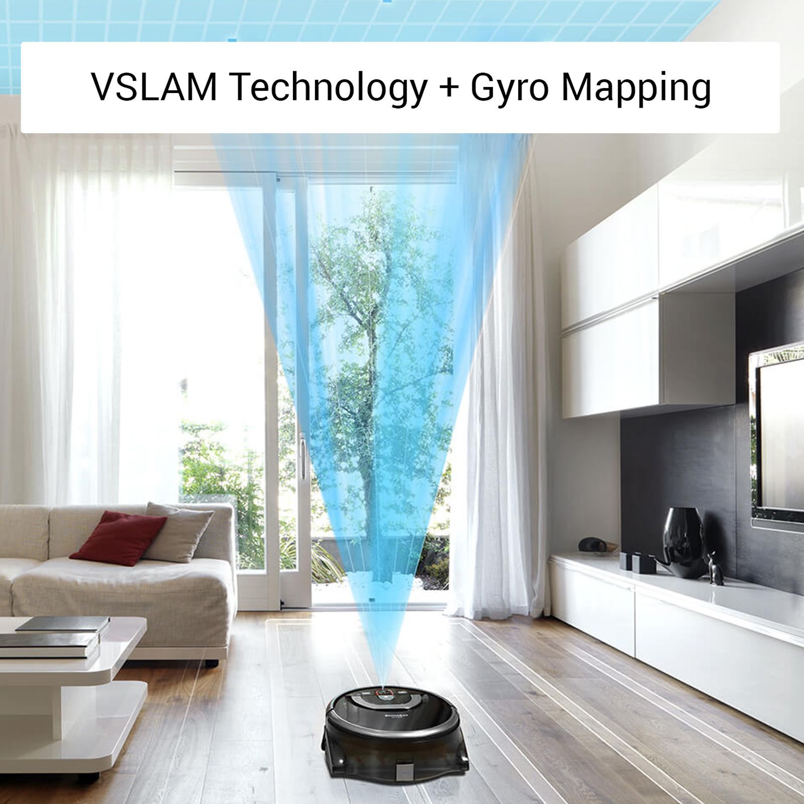 MILAGROW AguaBot 21 11.4 Watts Robotic Vacuum Cleaner (0.9 Litres Tank, MGRV25, Black/Silver)_8