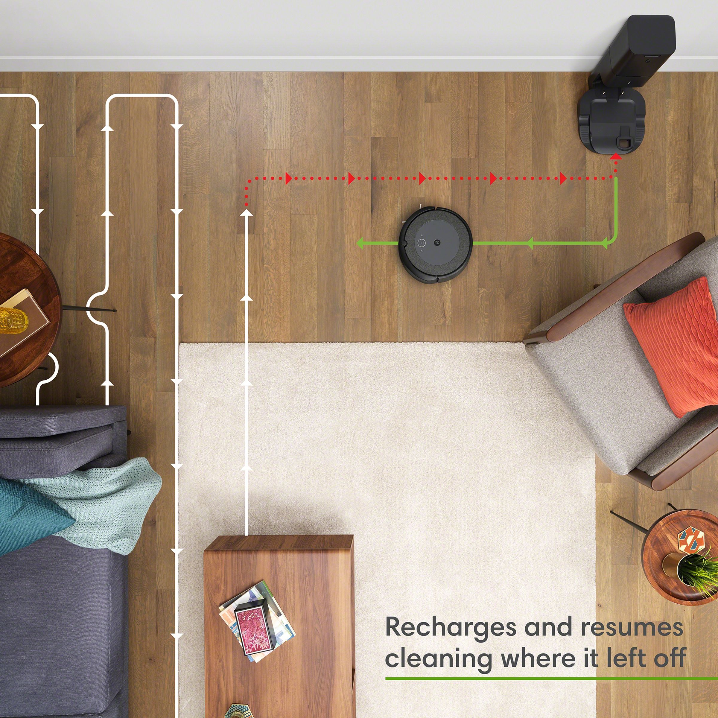 iRobot Roomba i3 33 Watts Robotic Vacuum Cleaner (0.4 Litres Tank, i3158, Grey)_9